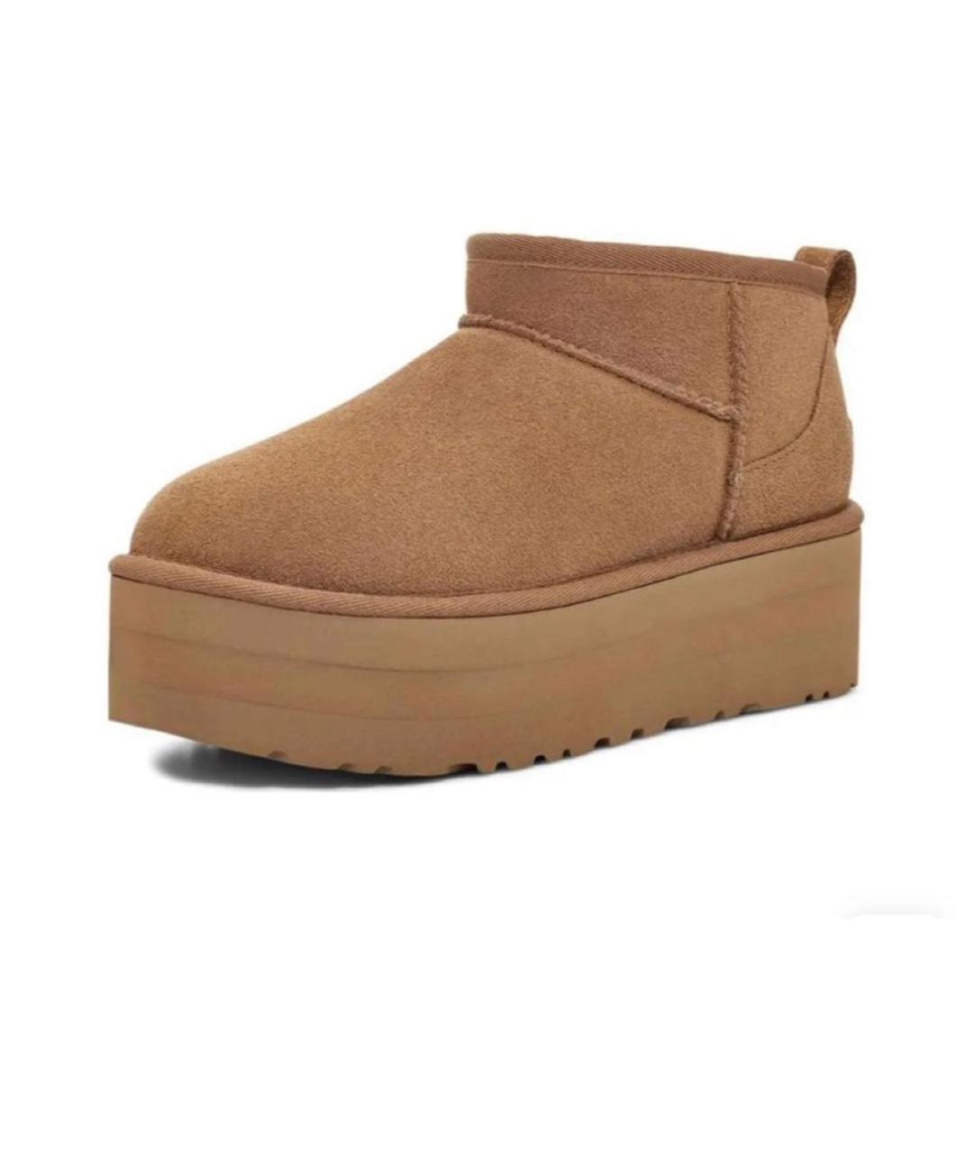 UGG AUSTRALIA Коричневые ботинки, фото 2