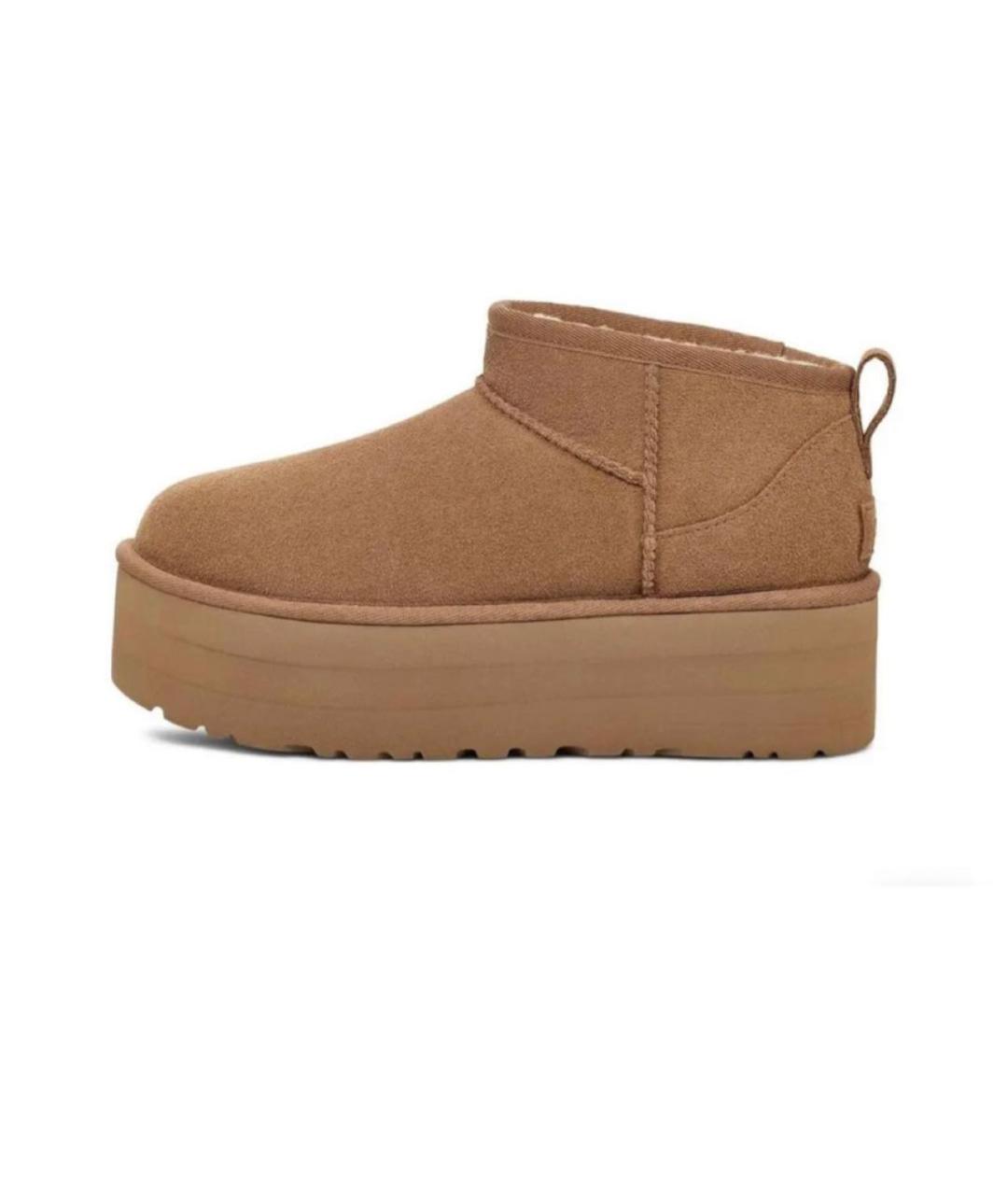 UGG AUSTRALIA Коричневые ботинки, фото 4