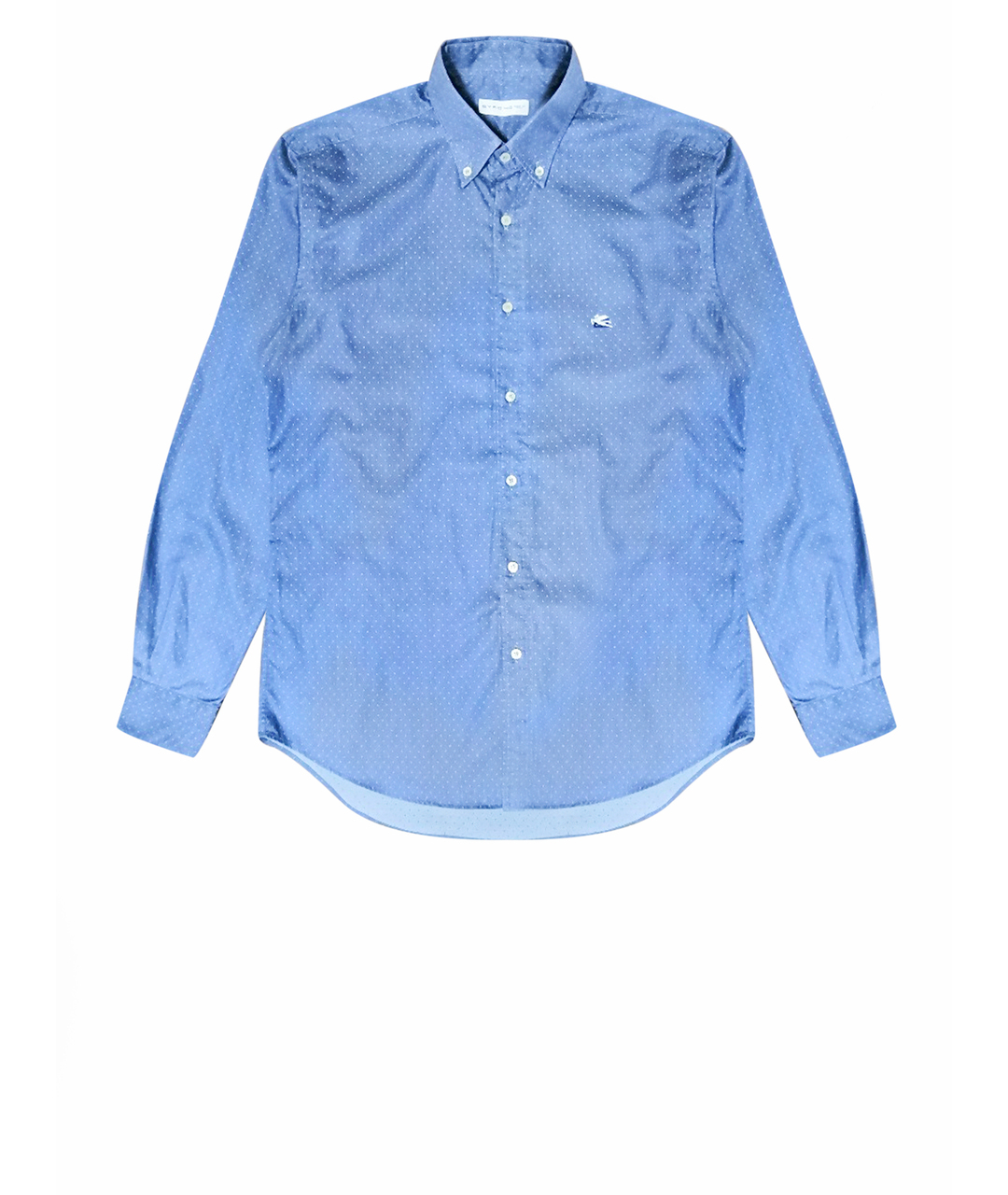 ETRO Голубая хлопковая кэжуал рубашка, фото 1