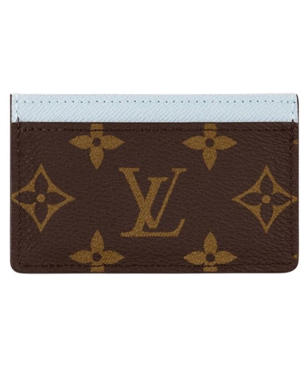 LOUIS VUITTON Коричневая визитница, фото 2