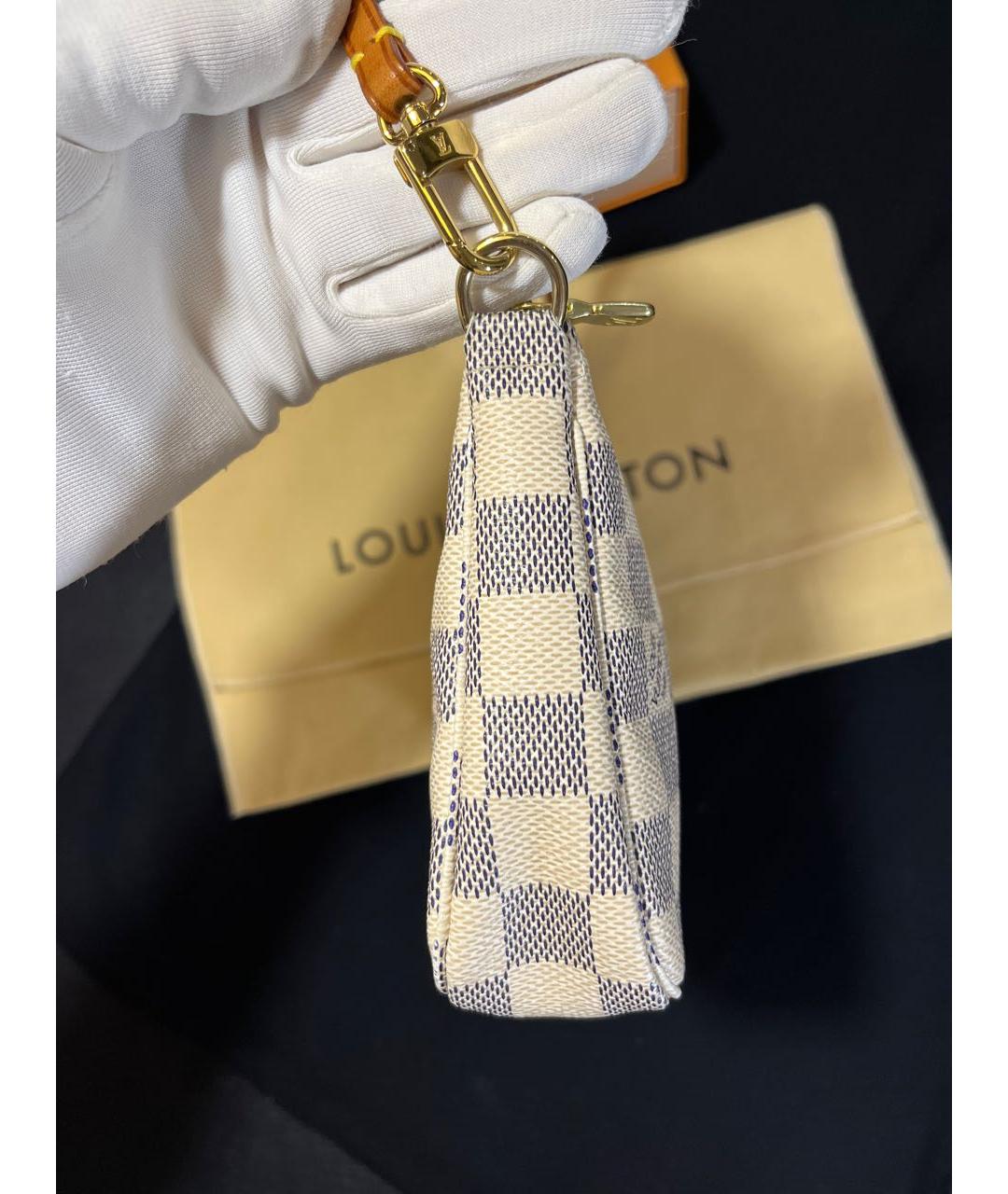 LOUIS VUITTON Кожаная сумка с короткими ручками, фото 7