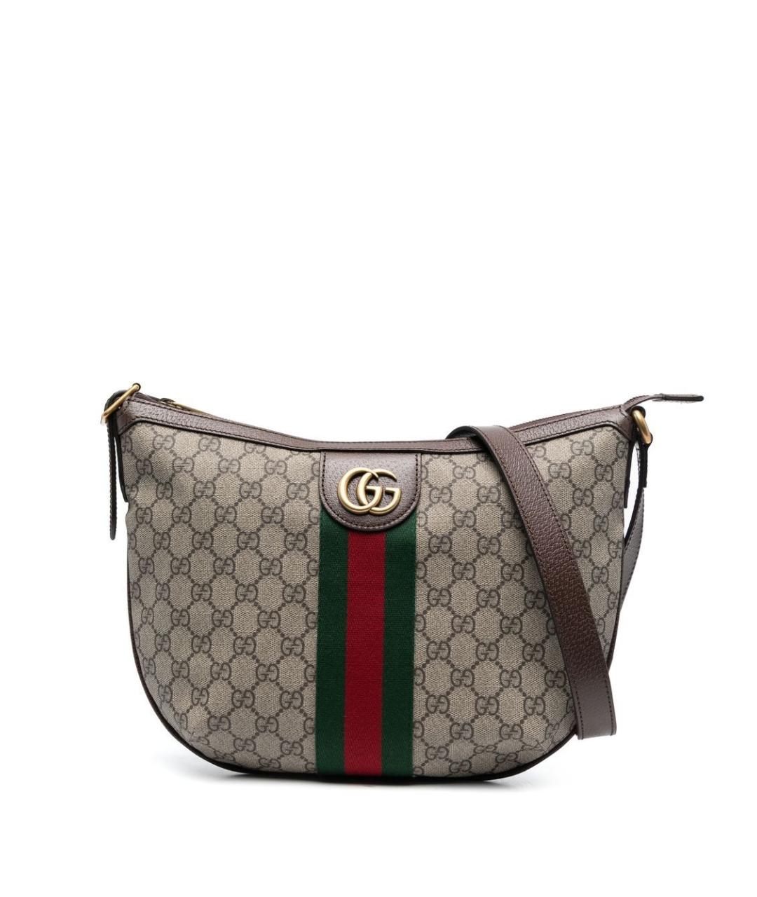 GUCCI Бежевая сумка на плечо, фото 1