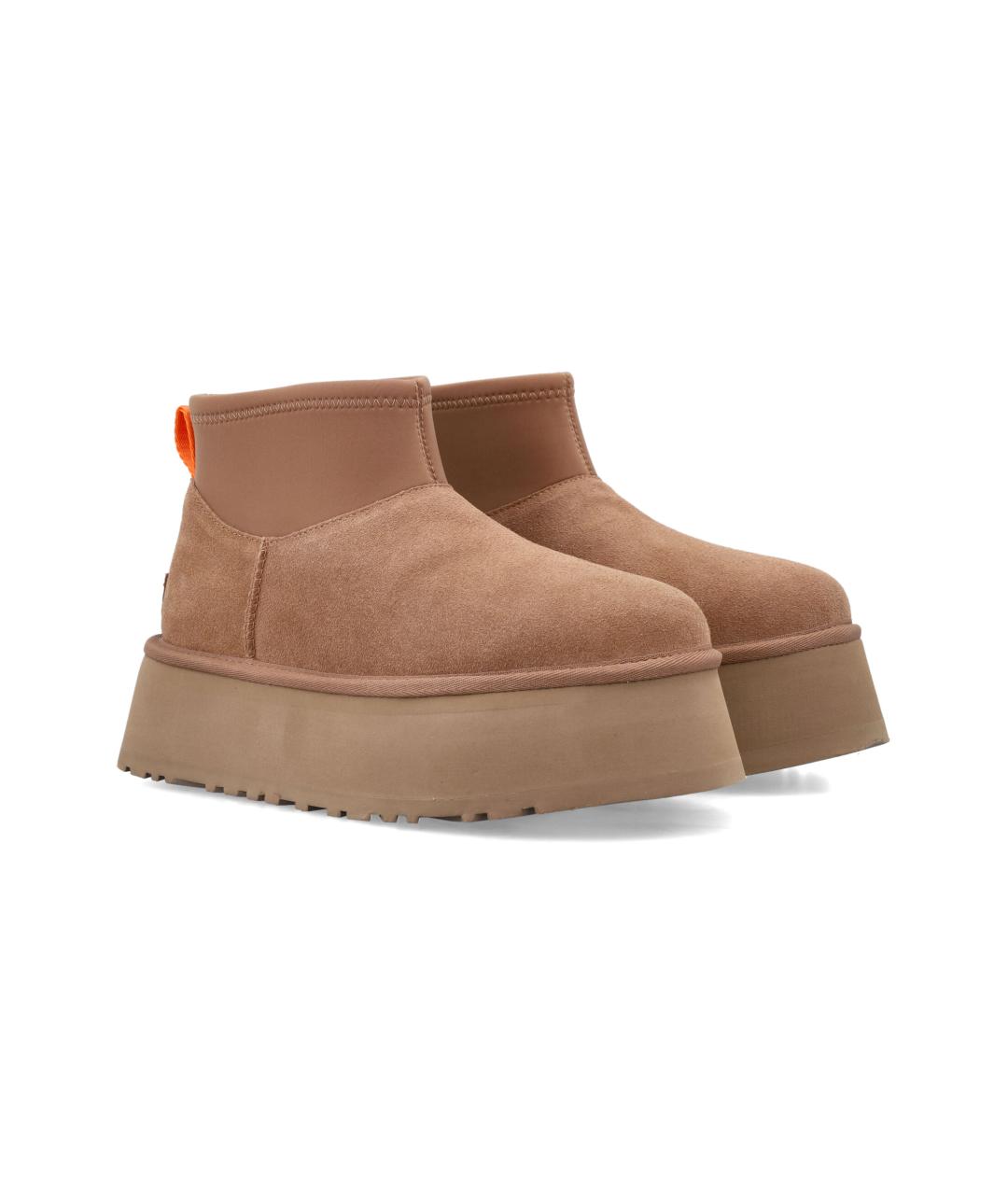 UGG AUSTRALIA Бежевые кожаные ботинки, фото 2