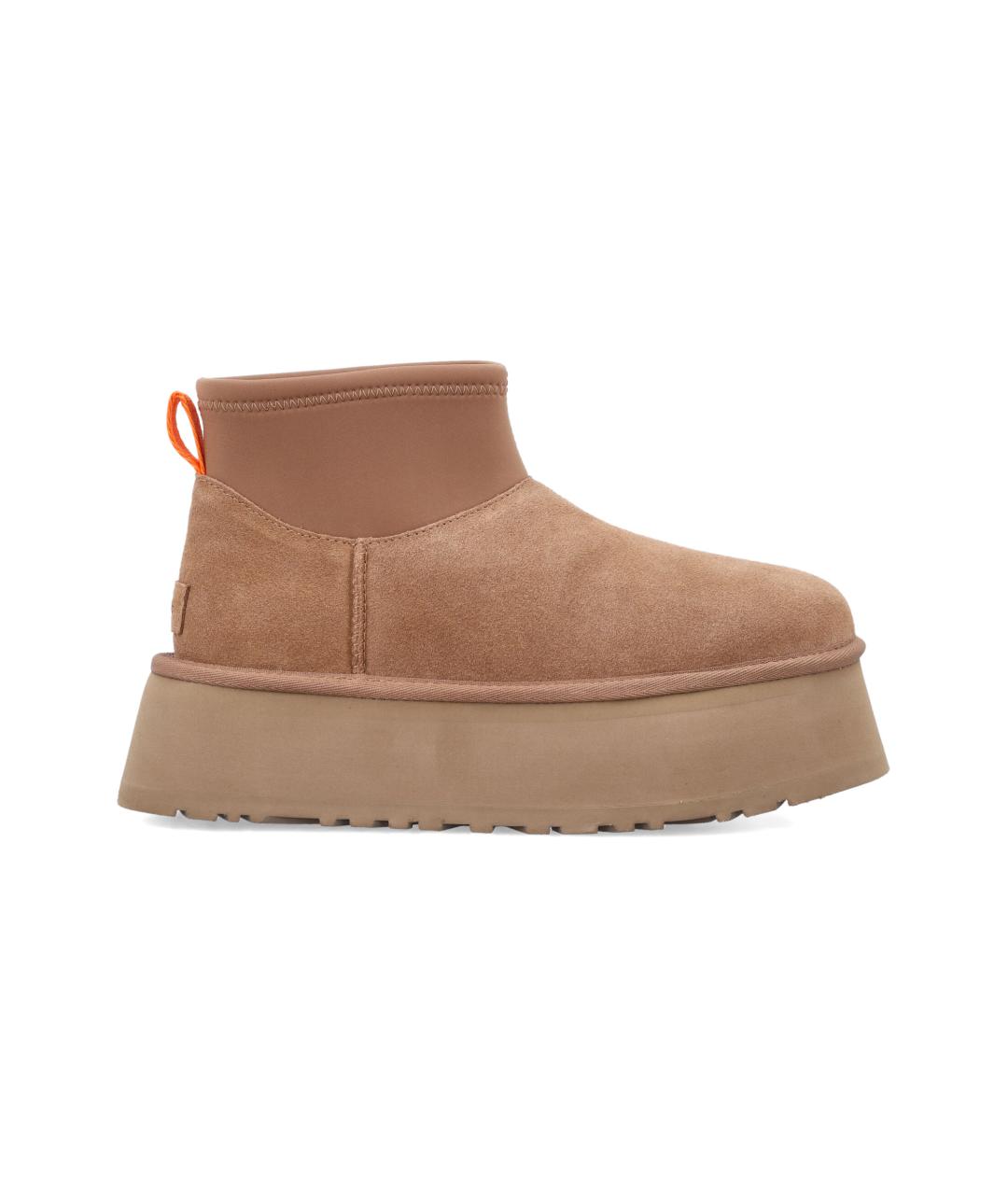 UGG AUSTRALIA Бежевые кожаные ботинки, фото 1