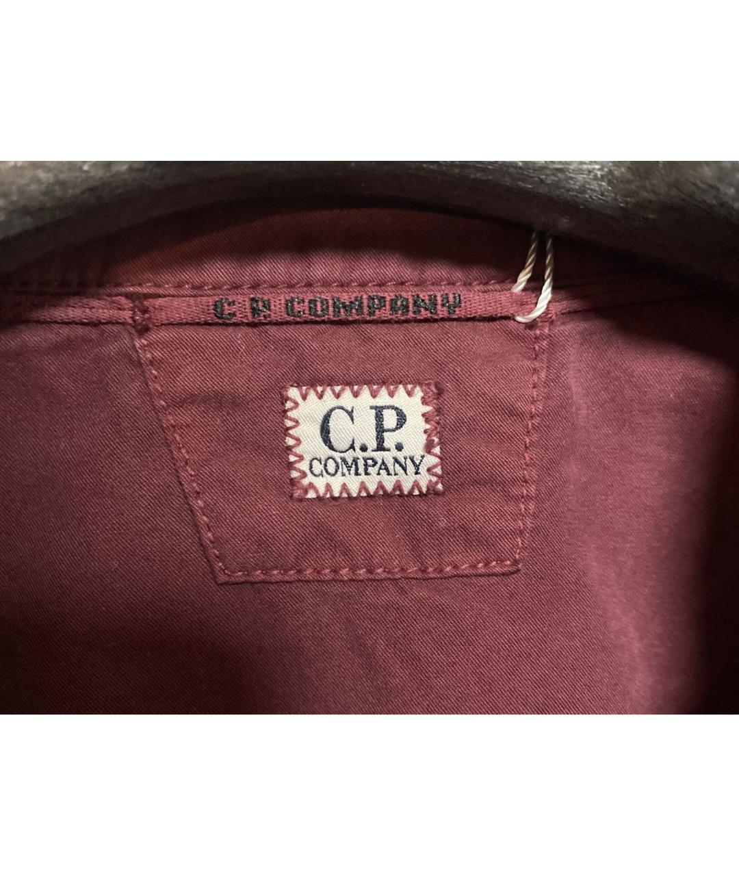 CP COMPANY Бордовая хлопковая куртка, фото 6