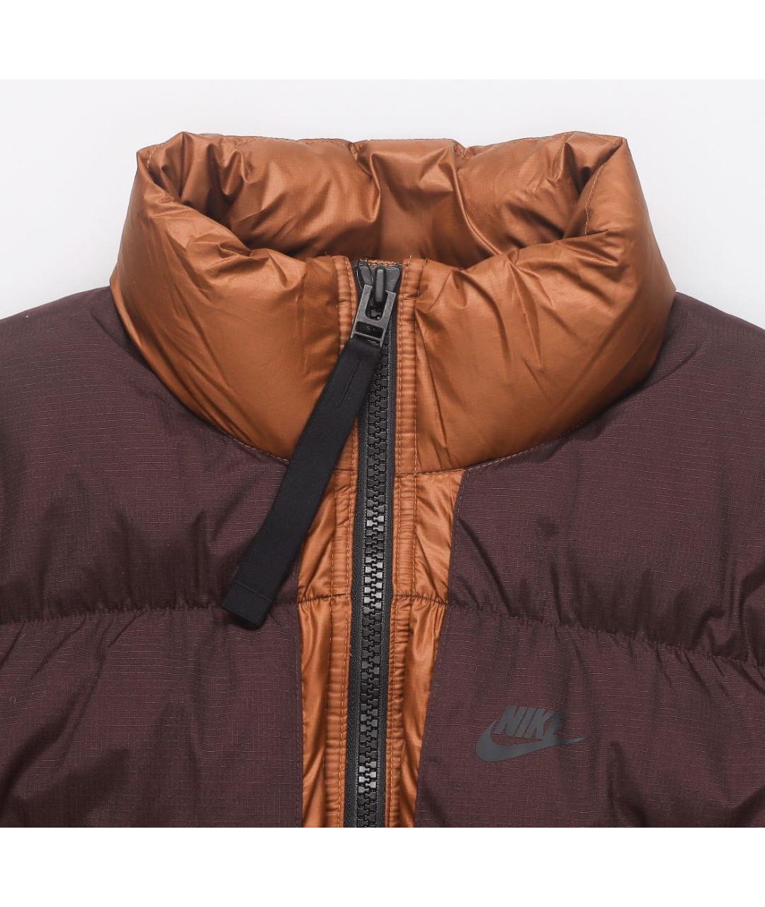 Nike jacket black and gold on sale