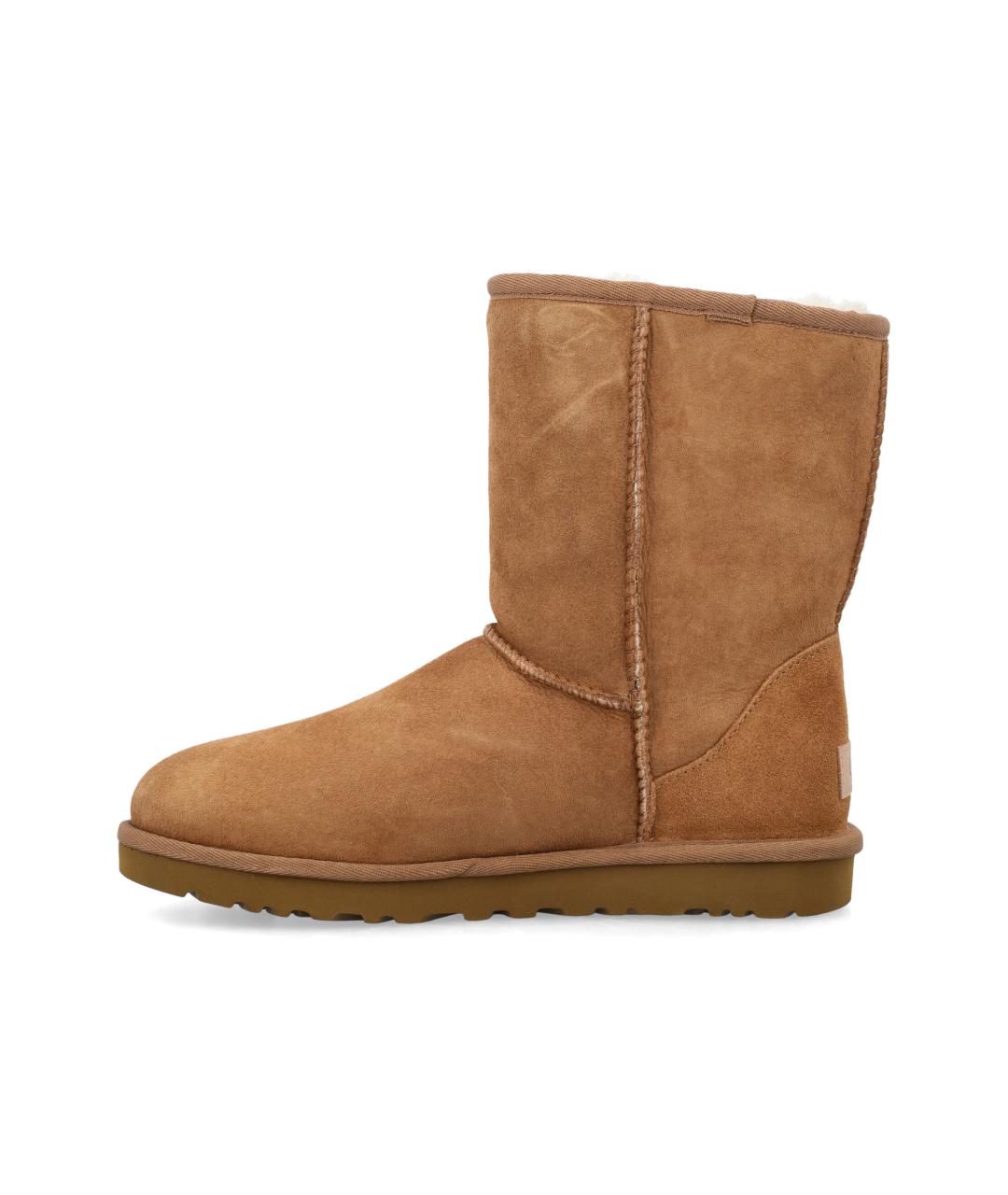 UGG AUSTRALIA Бежевые замшевые ботинки, фото 3