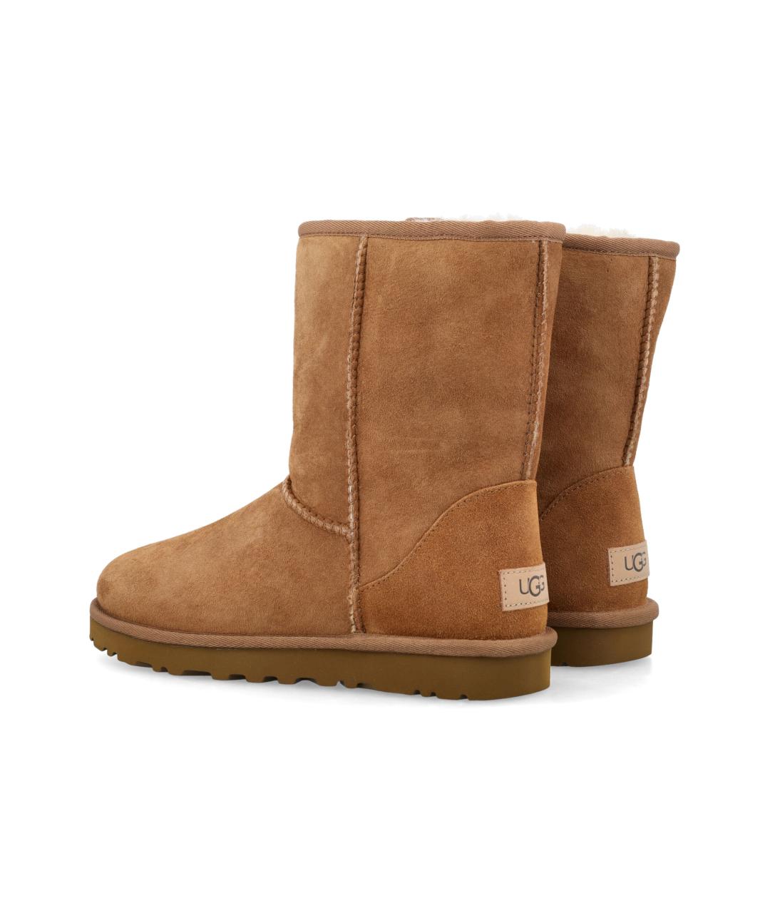 UGG AUSTRALIA Бежевые замшевые ботинки, фото 4