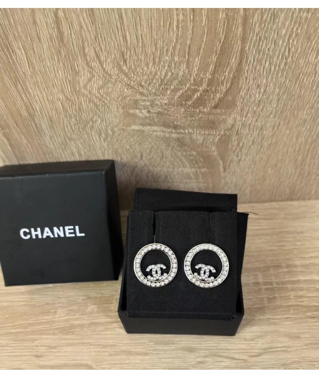 CHANEL Золотые серьги, фото 2