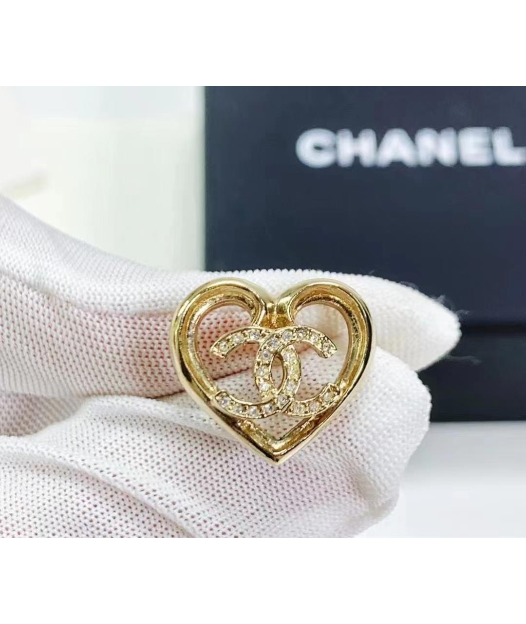 CHANEL Золотые серьги, фото 5