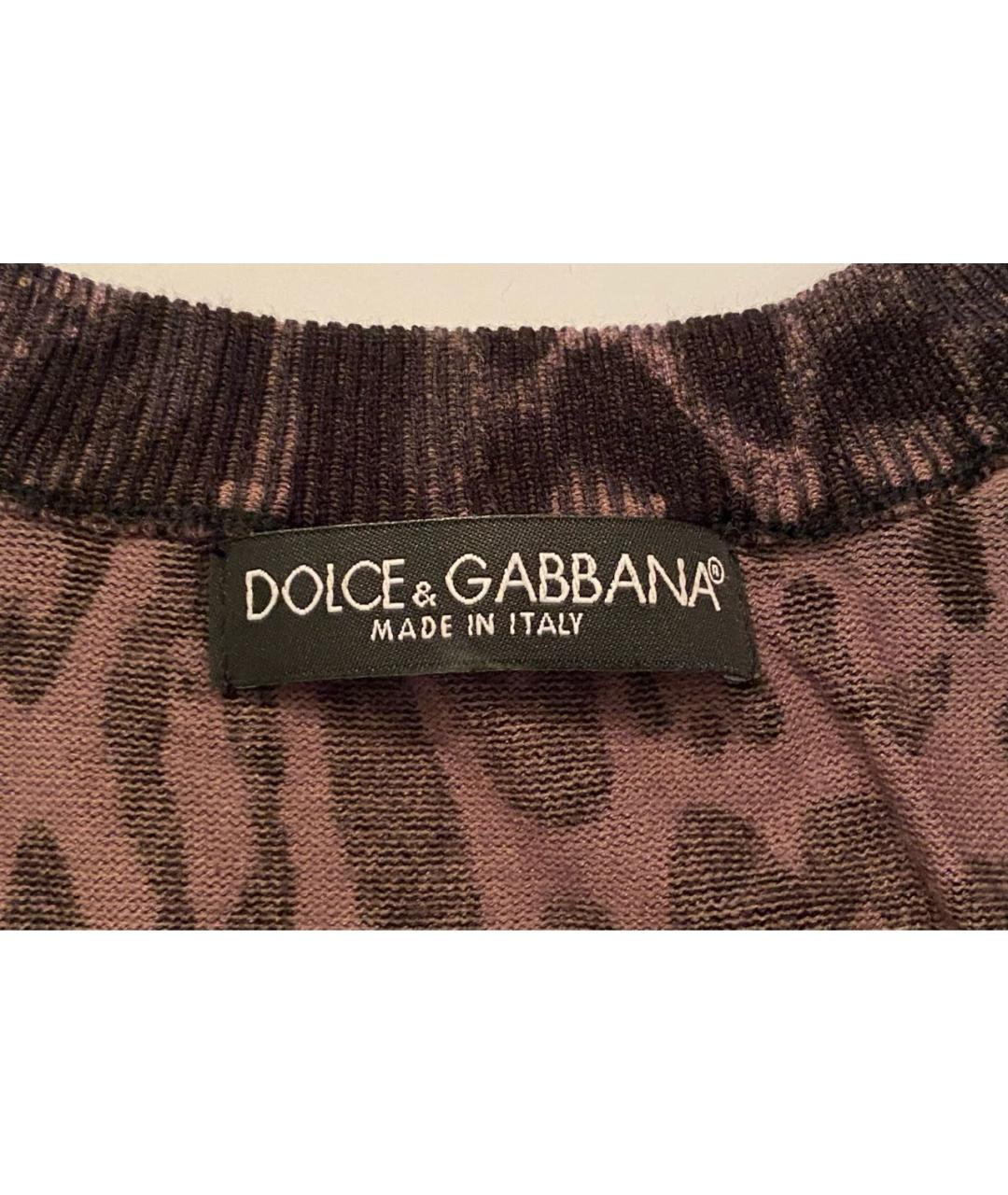 DOLCE&GABBANA Мульти майка, фото 3