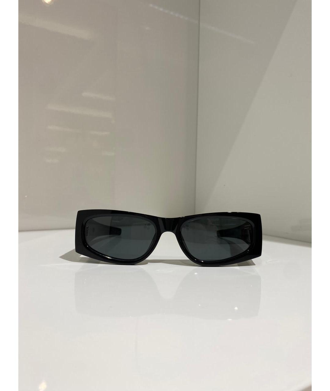 SAINT LAURENT Черные солнцезащитные очки, фото 2