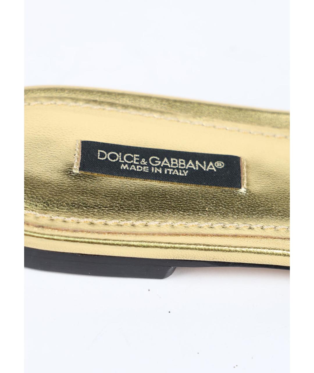 DOLCE&GABBANA Мульти мюли, фото 5