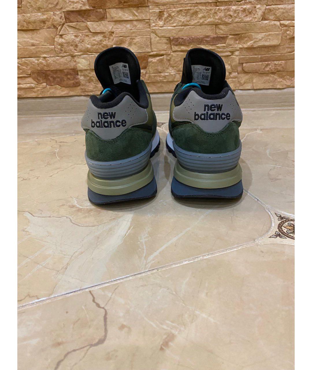 NEW BALANCE Хаки низкие кроссовки / кеды, фото 4