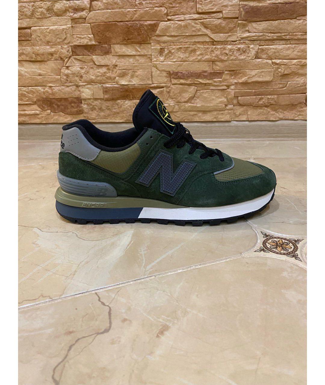 NEW BALANCE Хаки низкие кроссовки / кеды, фото 6