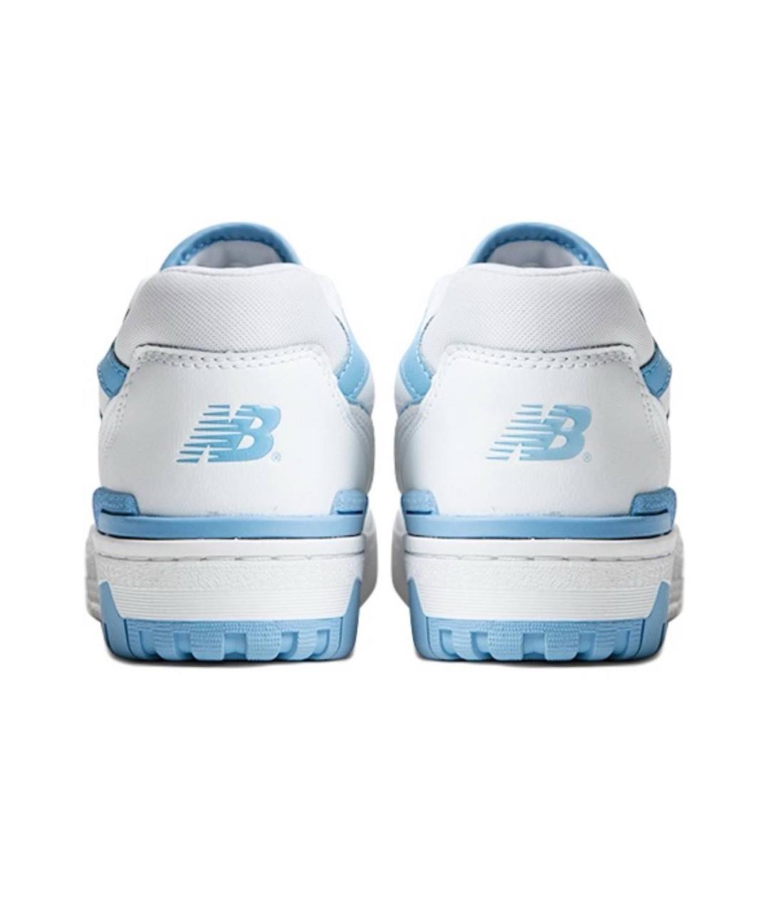 NEW BALANCE Голубые кожаные кроссовки, фото 3