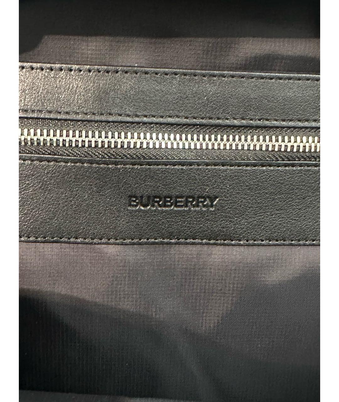 BURBERRY Черный рюкзак, фото 4