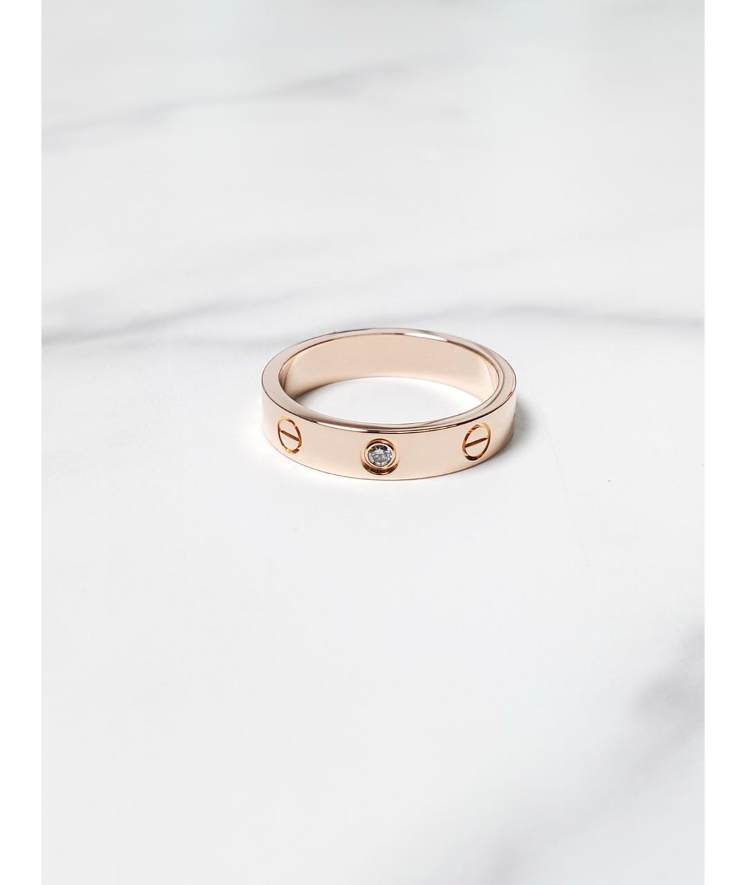 CARTIER Розовое кольцо из розового золота, фото 2