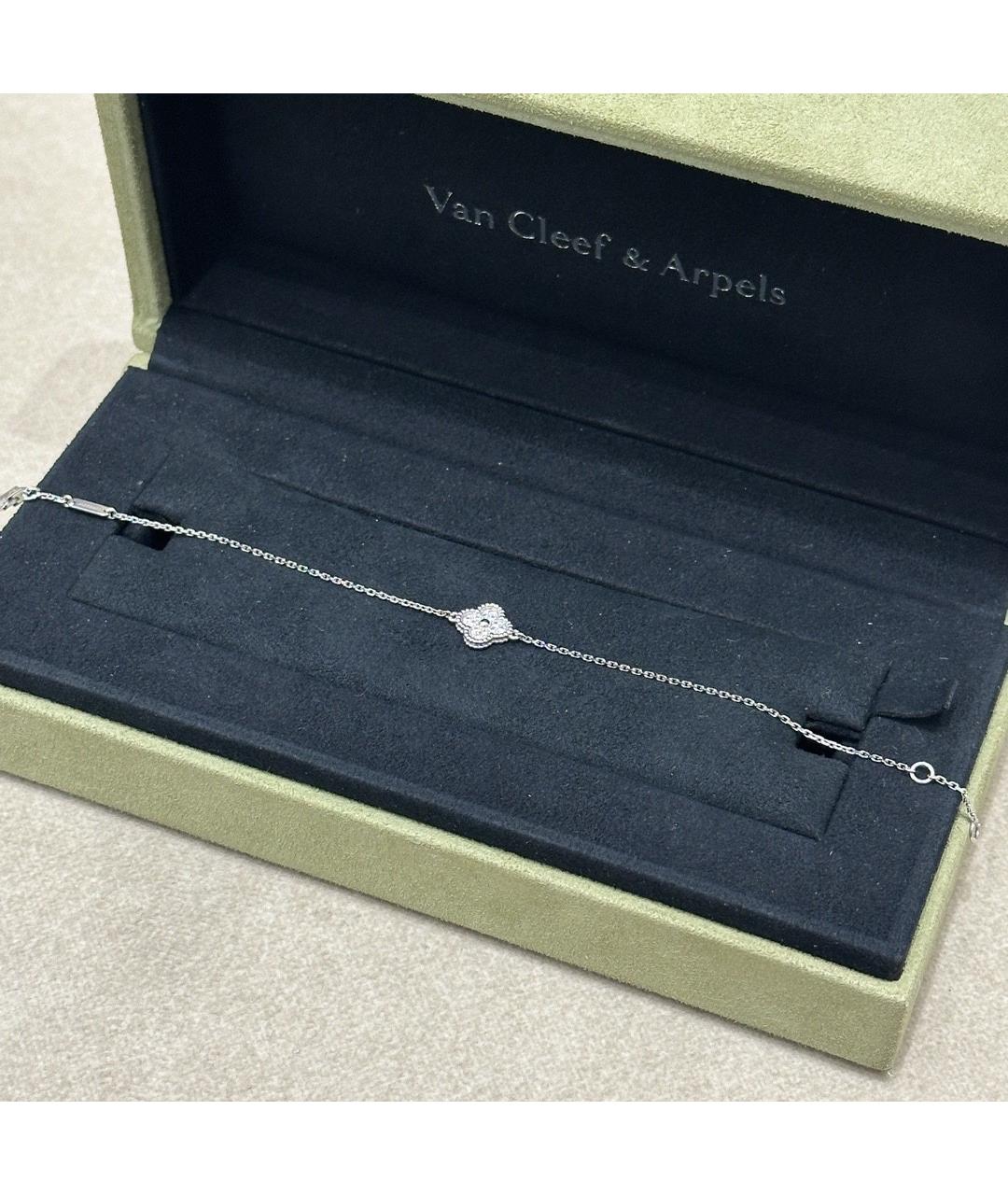 VAN CLEEF & ARPELS Серебряный браслет из белого золота, фото 3