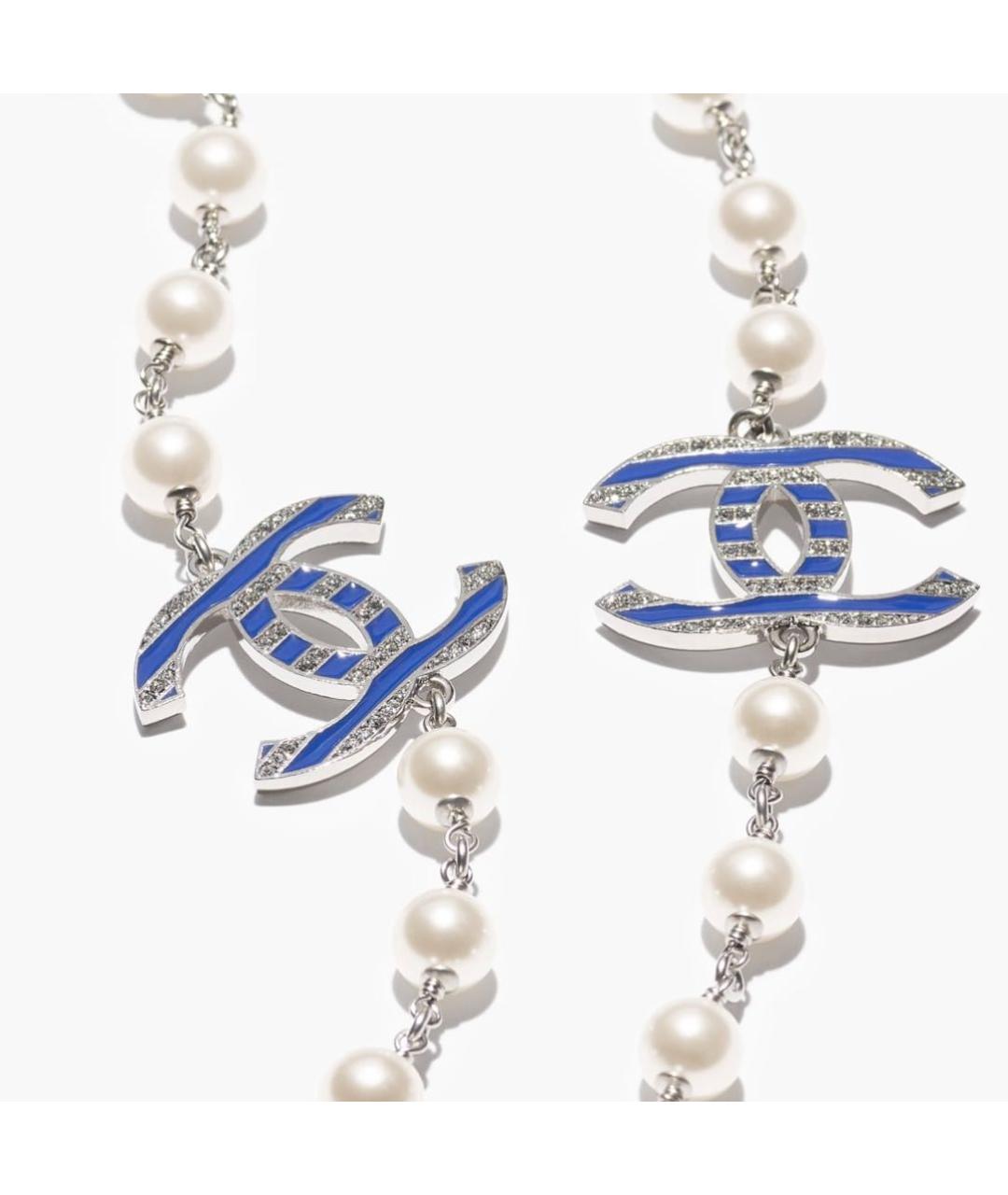 CHANEL Серебряное колье, фото 2