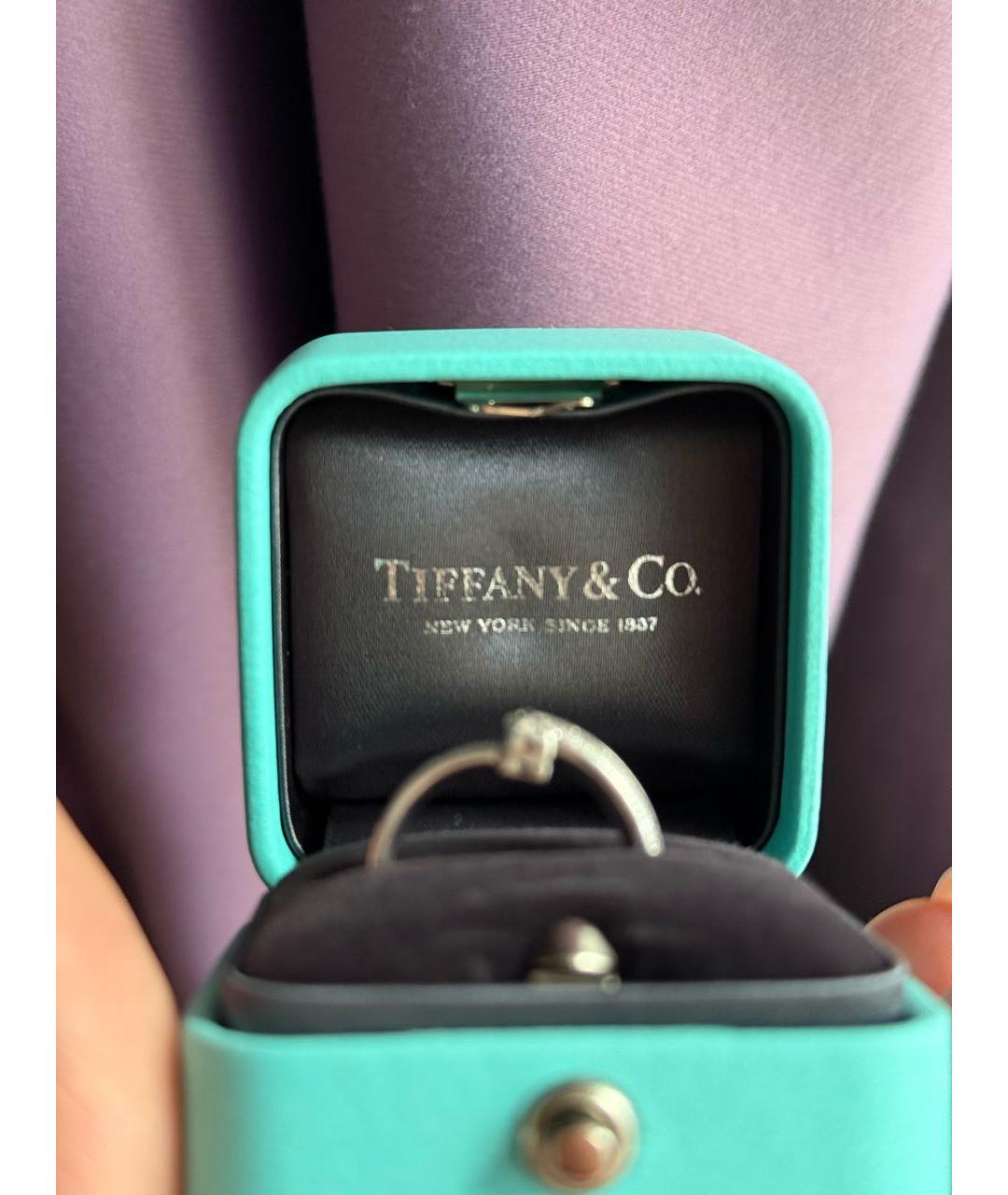 TIFFANY&CO Серебряное кольцо из белого золота, фото 7