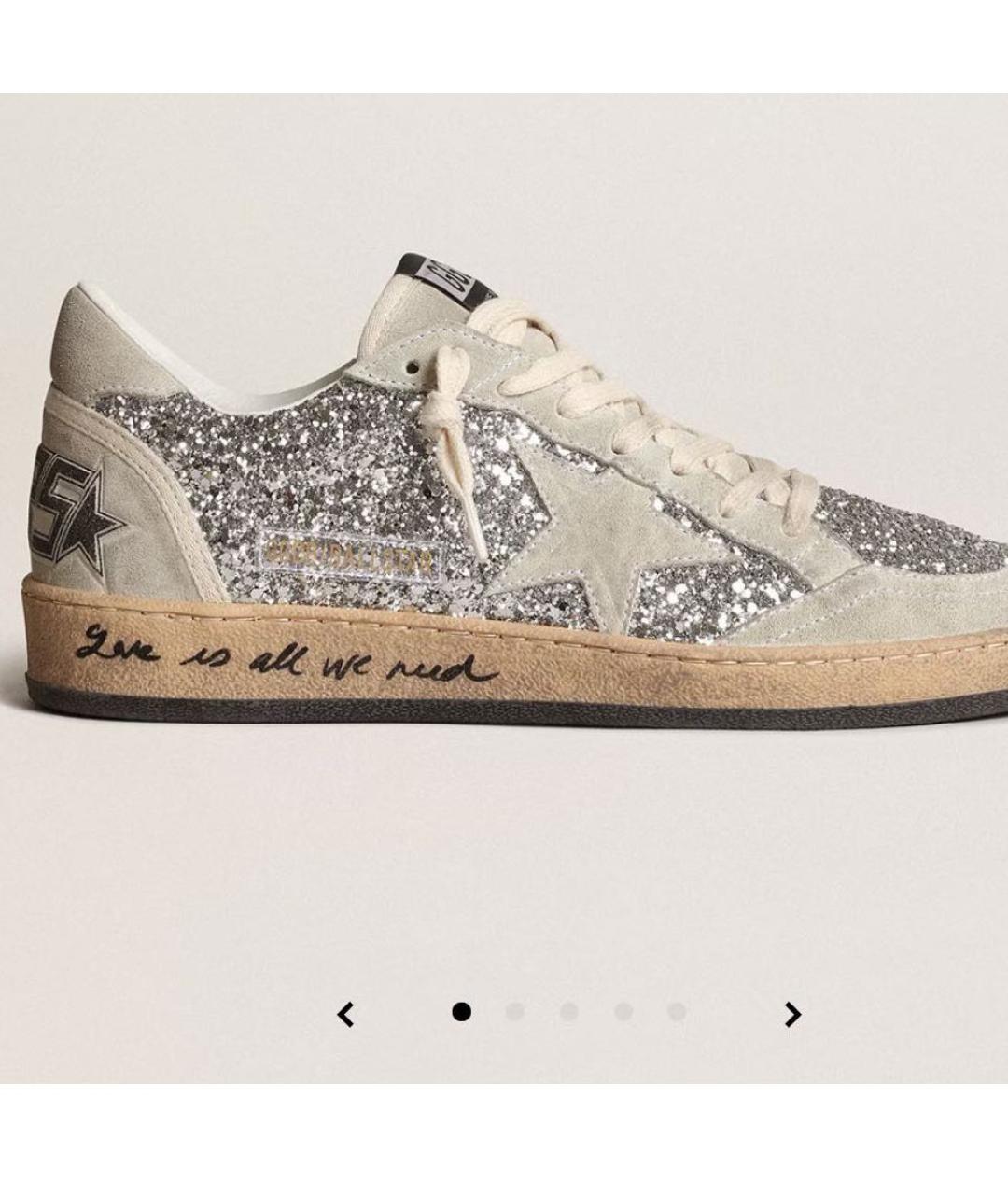 GOLDEN GOOSE DELUXE BRAND Серые кеды, фото 1