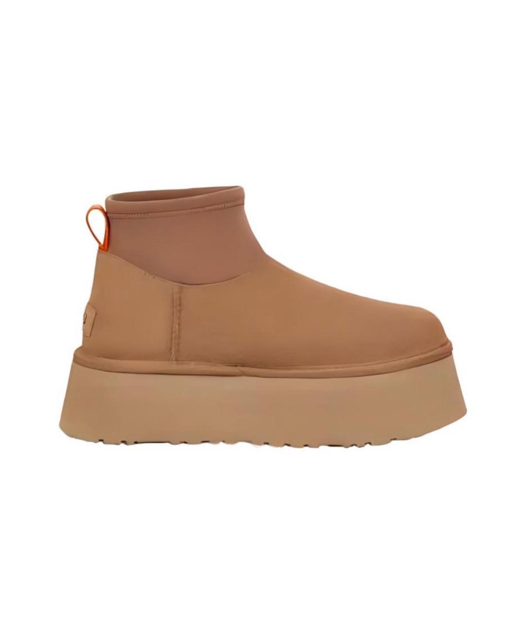 UGG AUSTRALIA Коричневые замшевые полусапоги, фото 1