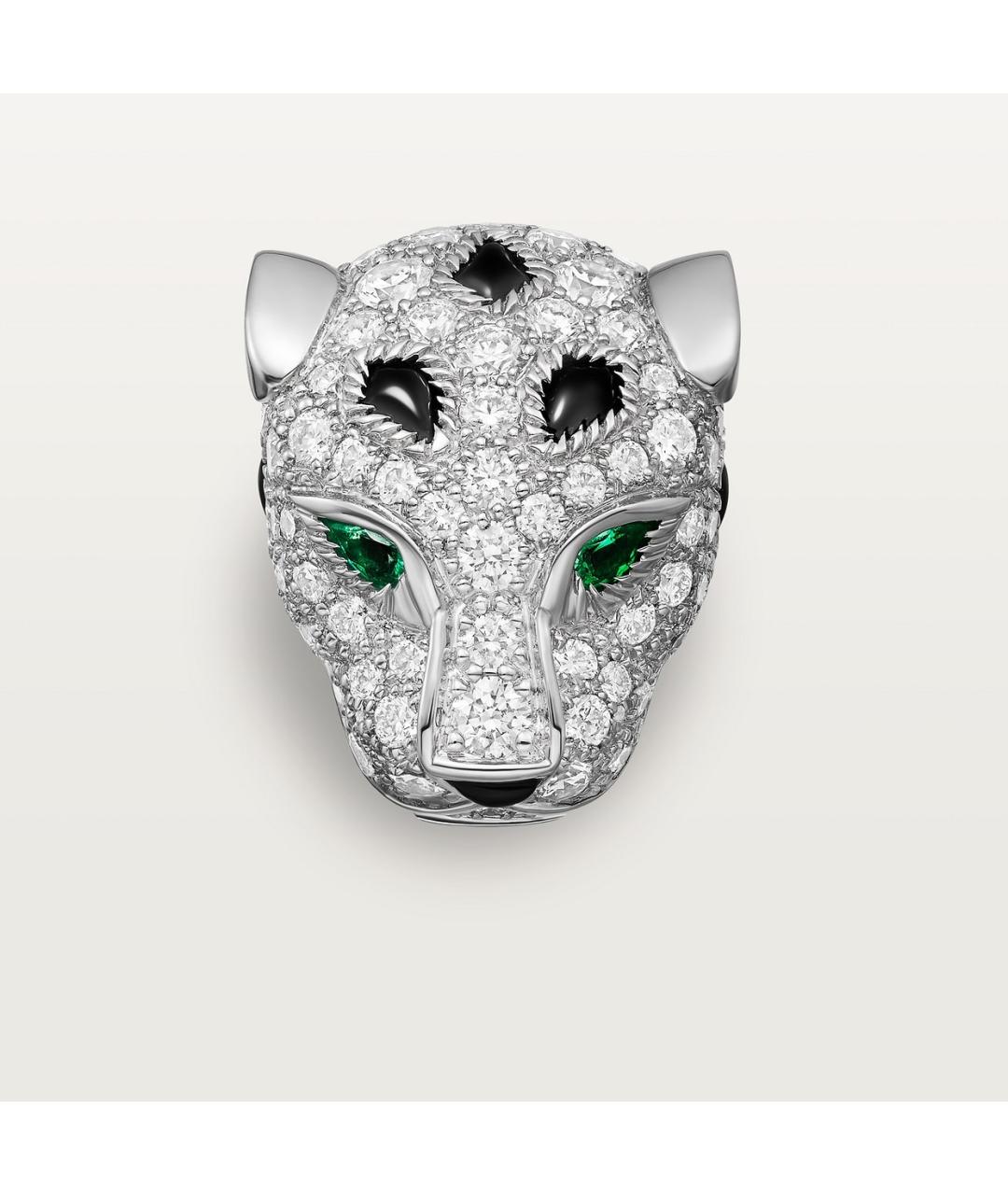 CARTIER Серебряные серьги из белого золота, фото 4