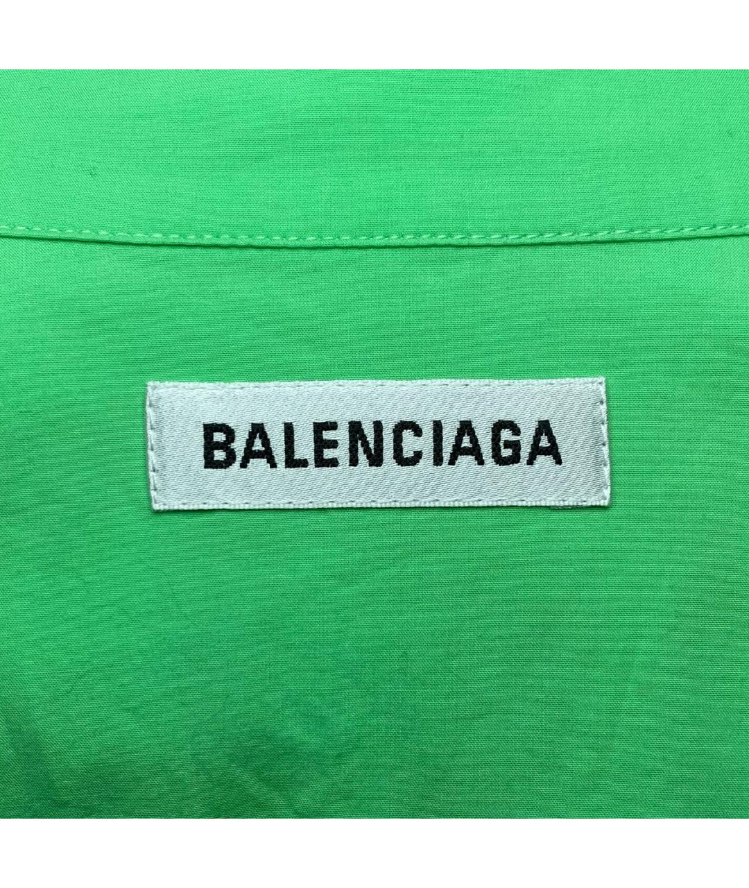 BALENCIAGA Салатовая кэжуал рубашка, фото 4