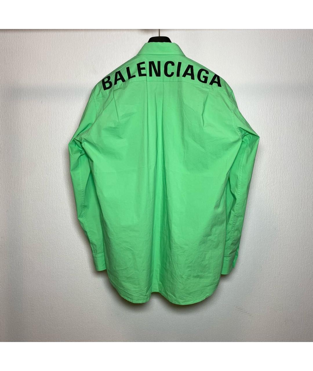 BALENCIAGA Салатовая кэжуал рубашка, фото 2