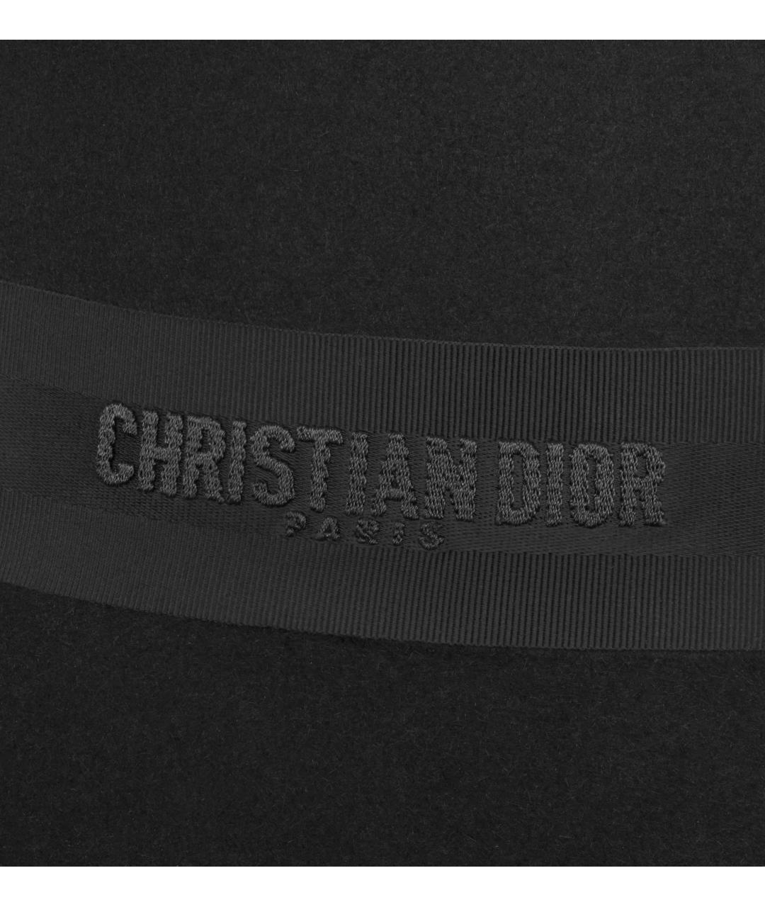 CHRISTIAN DIOR Черная шляпа, фото 6