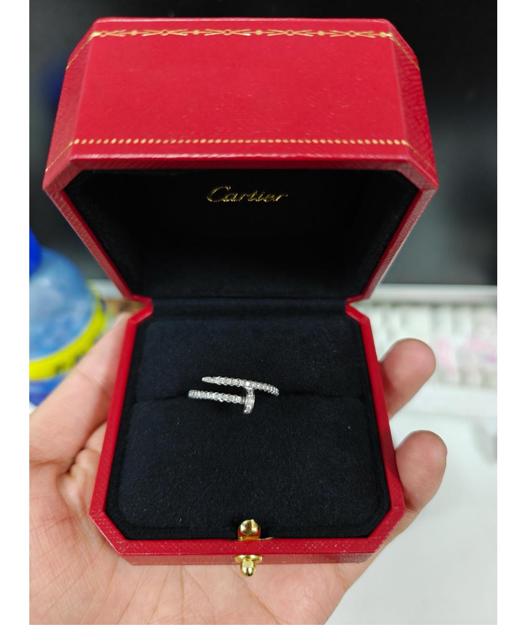 CARTIER Серебряное кольцо из белого золота, фото 4