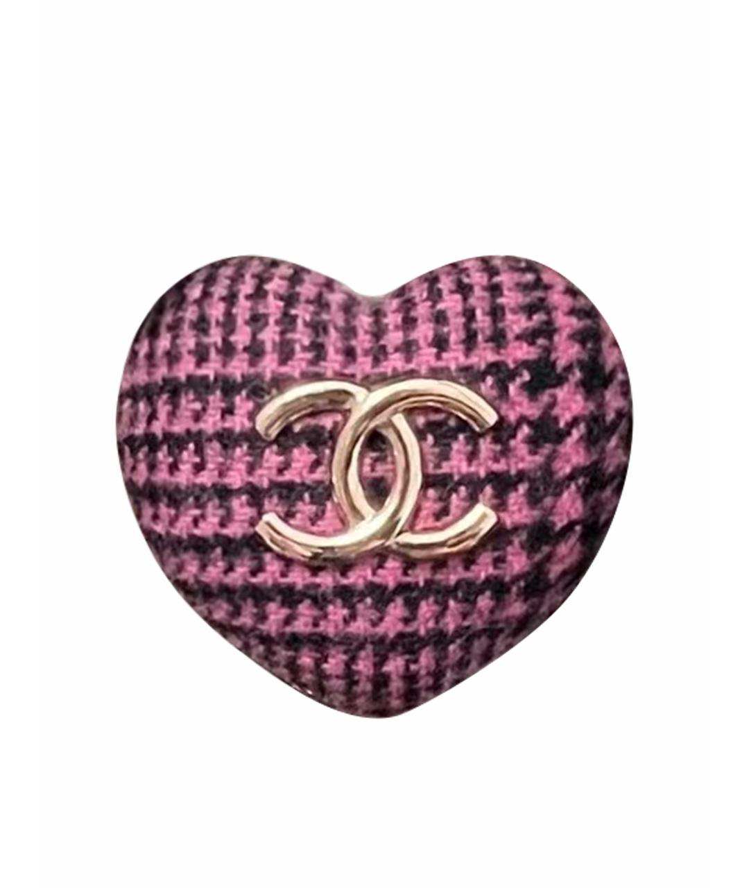 CHANEL Фиолетовая твидовая сумка через плечо, фото 1