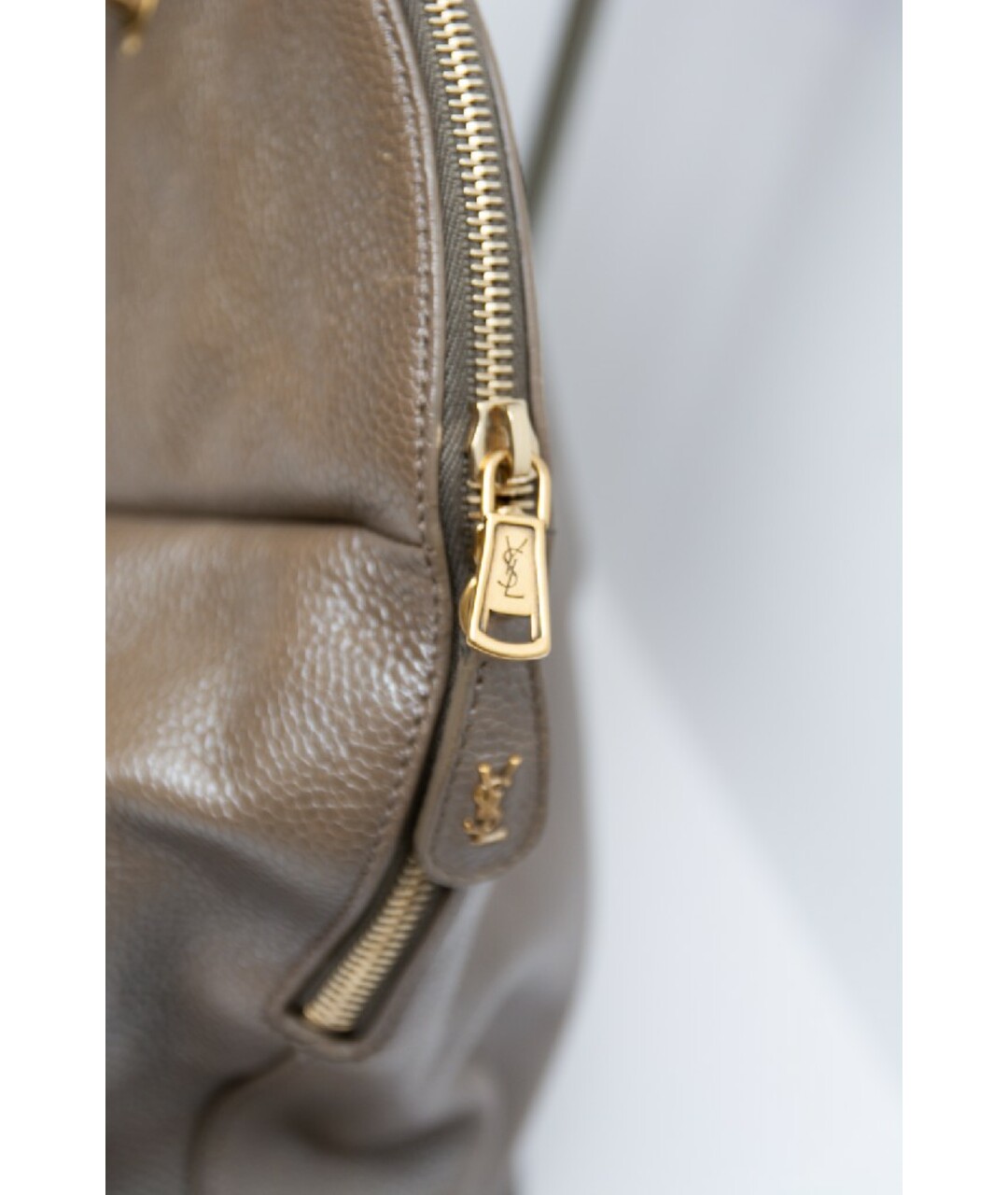 SAINT LAURENT Кожаная сумка тоут, фото 3