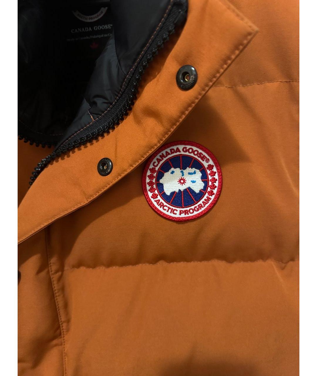 CANADA GOOSE Оранжевый жилет, фото 2