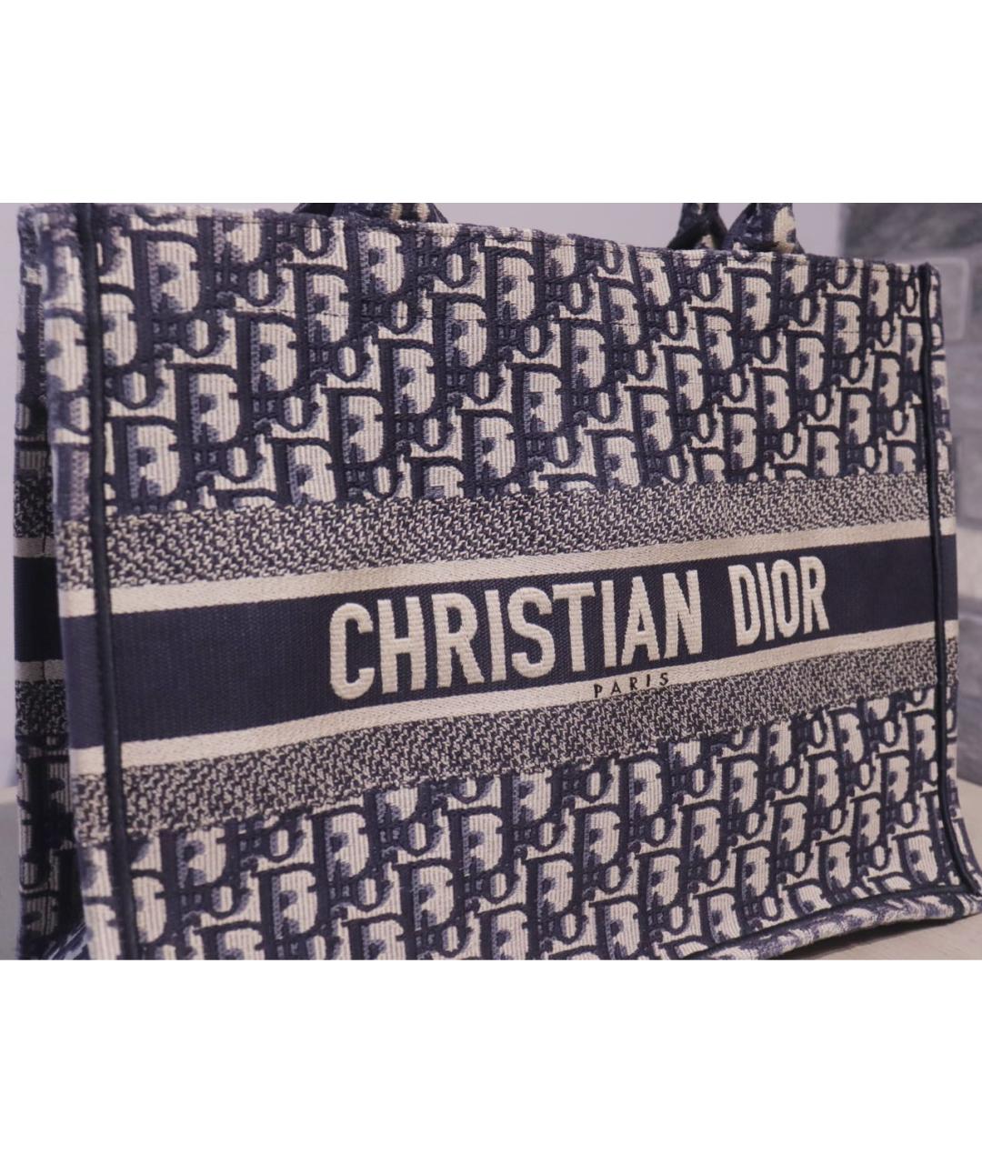 CHRISTIAN DIOR Мульти тканевая сумка тоут, фото 4