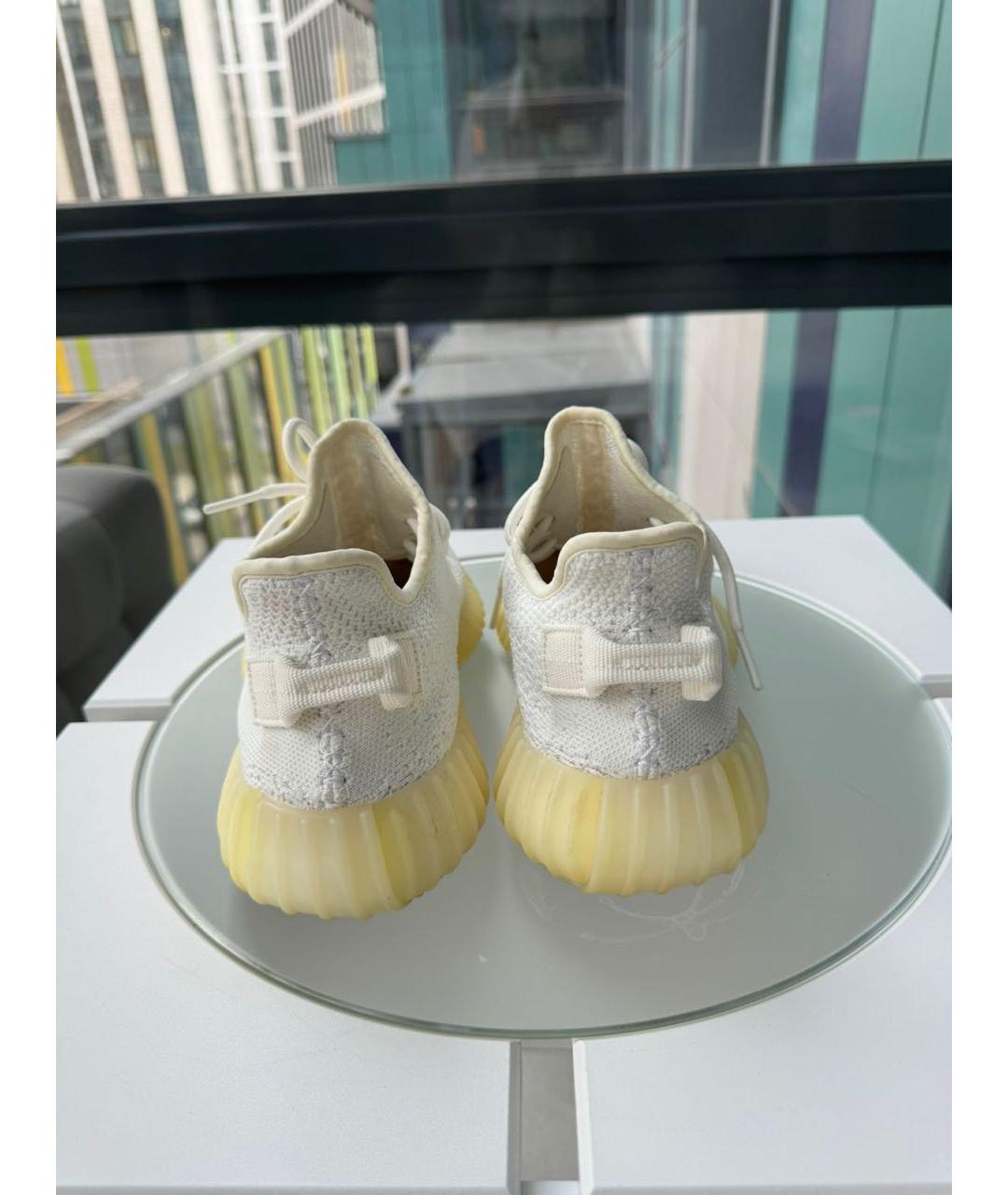 ADIDAS YEEZY Белые кроссовки, фото 4