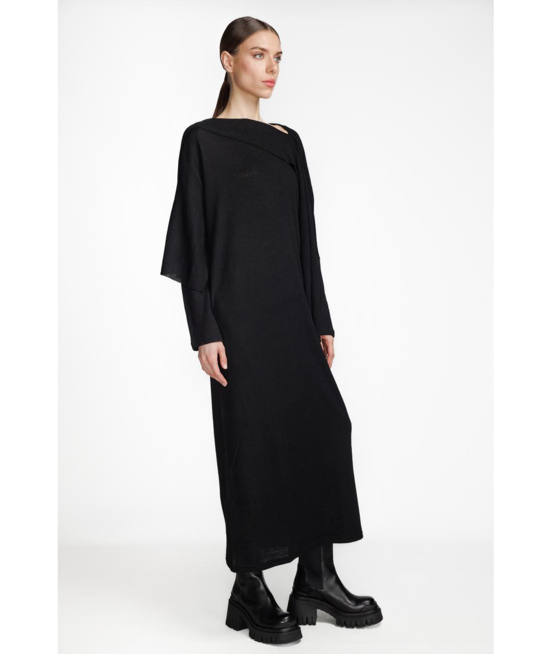 YOHJI YAMAMOTO Черное повседневное платье, фото 3