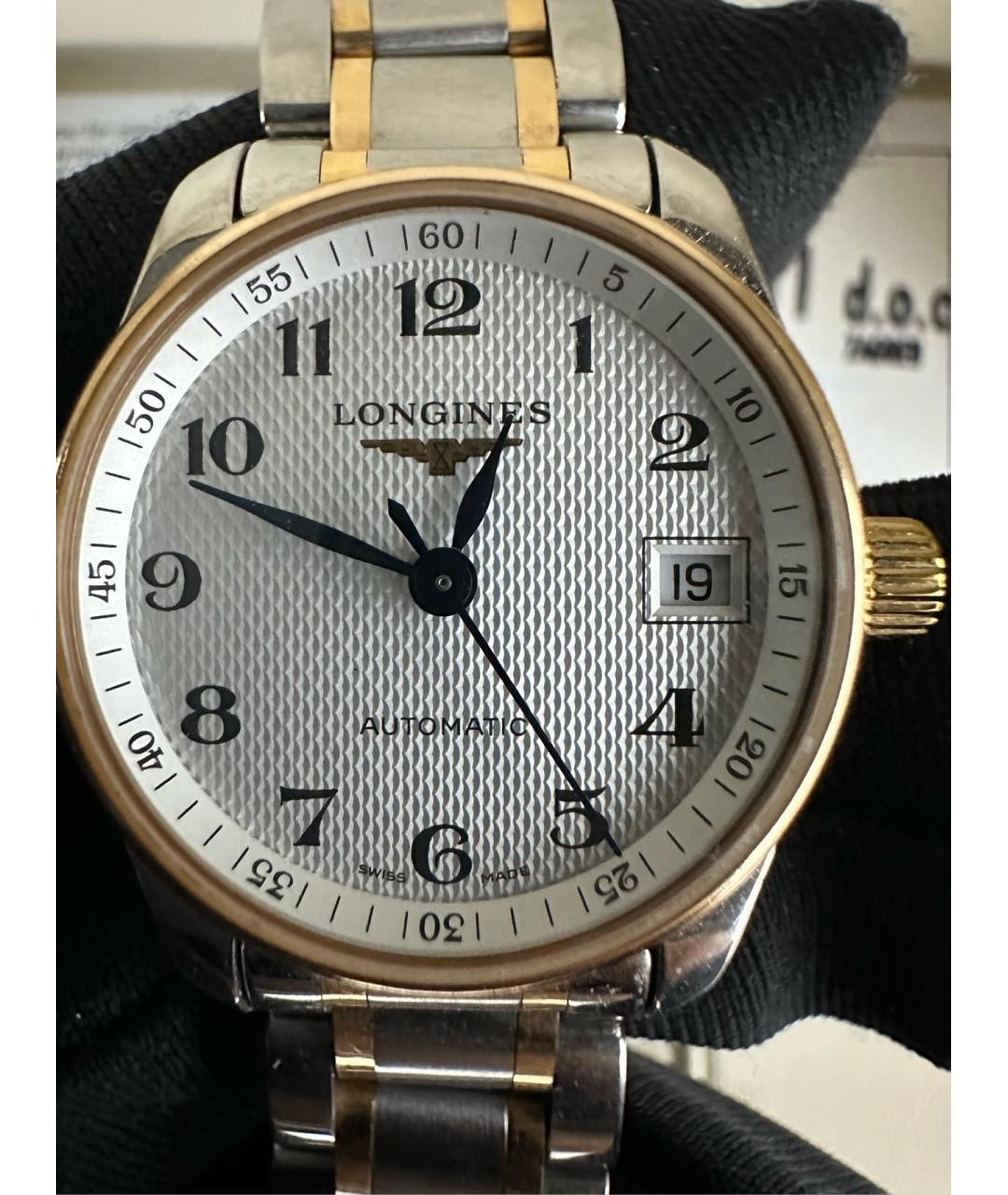 LONGINES Серебряные часы из розового золота, фото 3