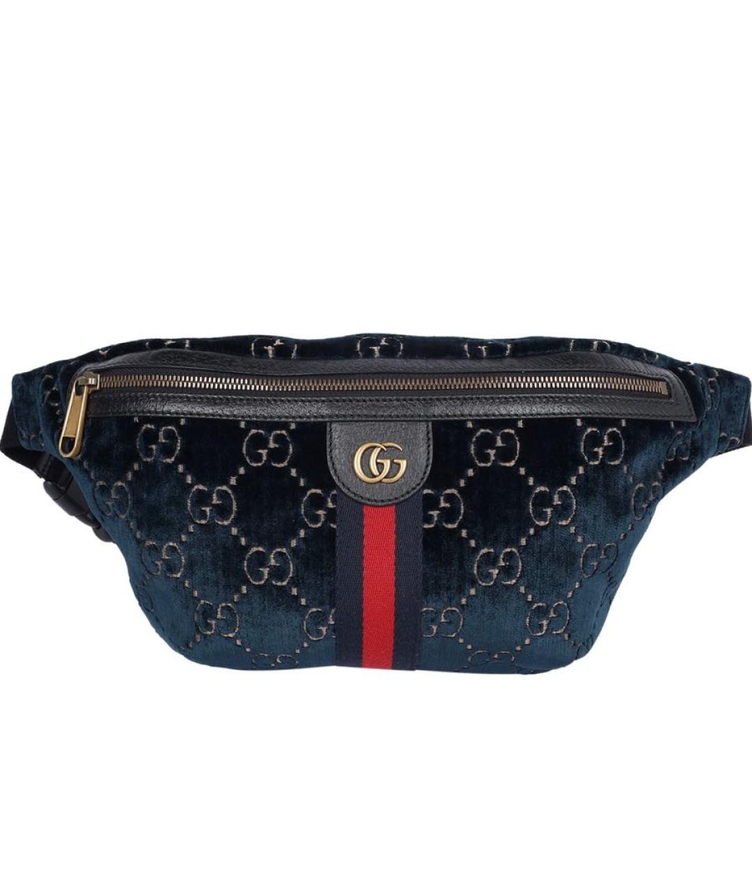 GUCCI Мульти бархатная сумка через плечо, фото 9