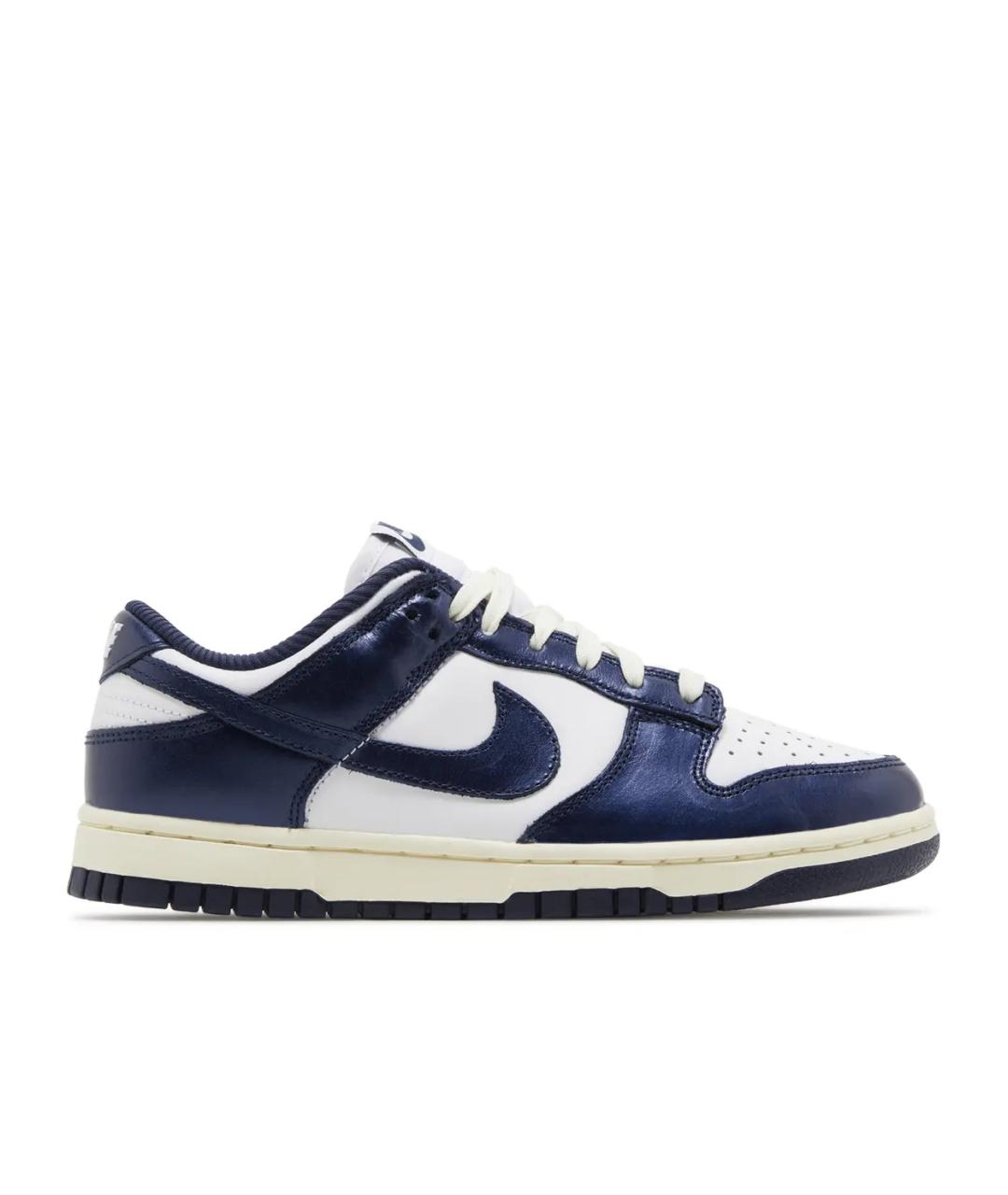 NIKE Темно-синие кожаные кроссовки, фото 1