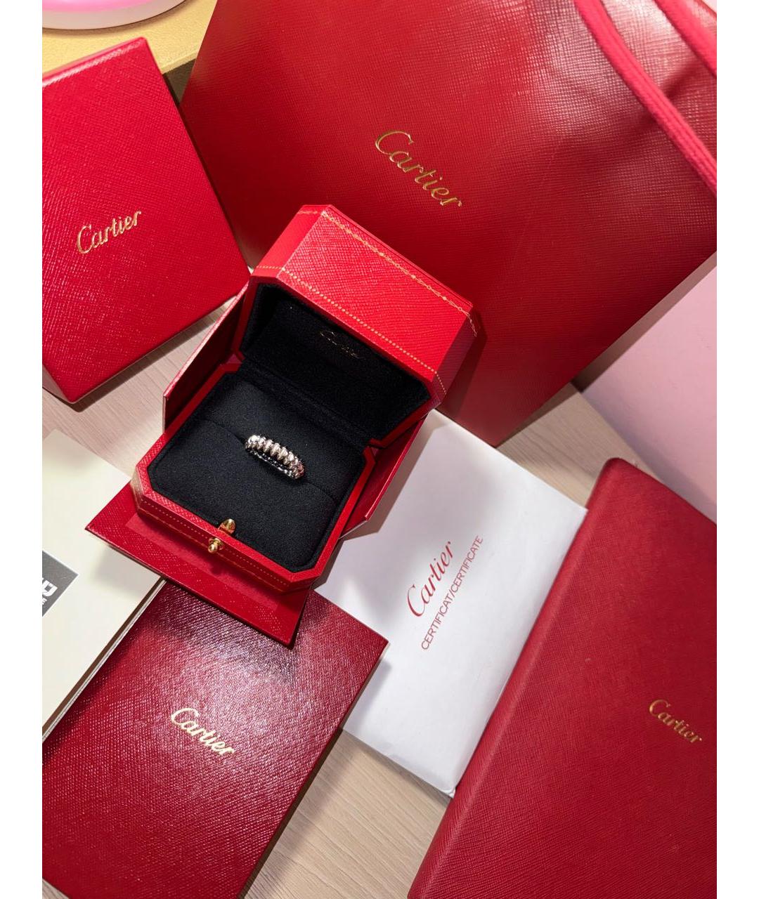 CARTIER Серебряное кольцо из белого золота, фото 2