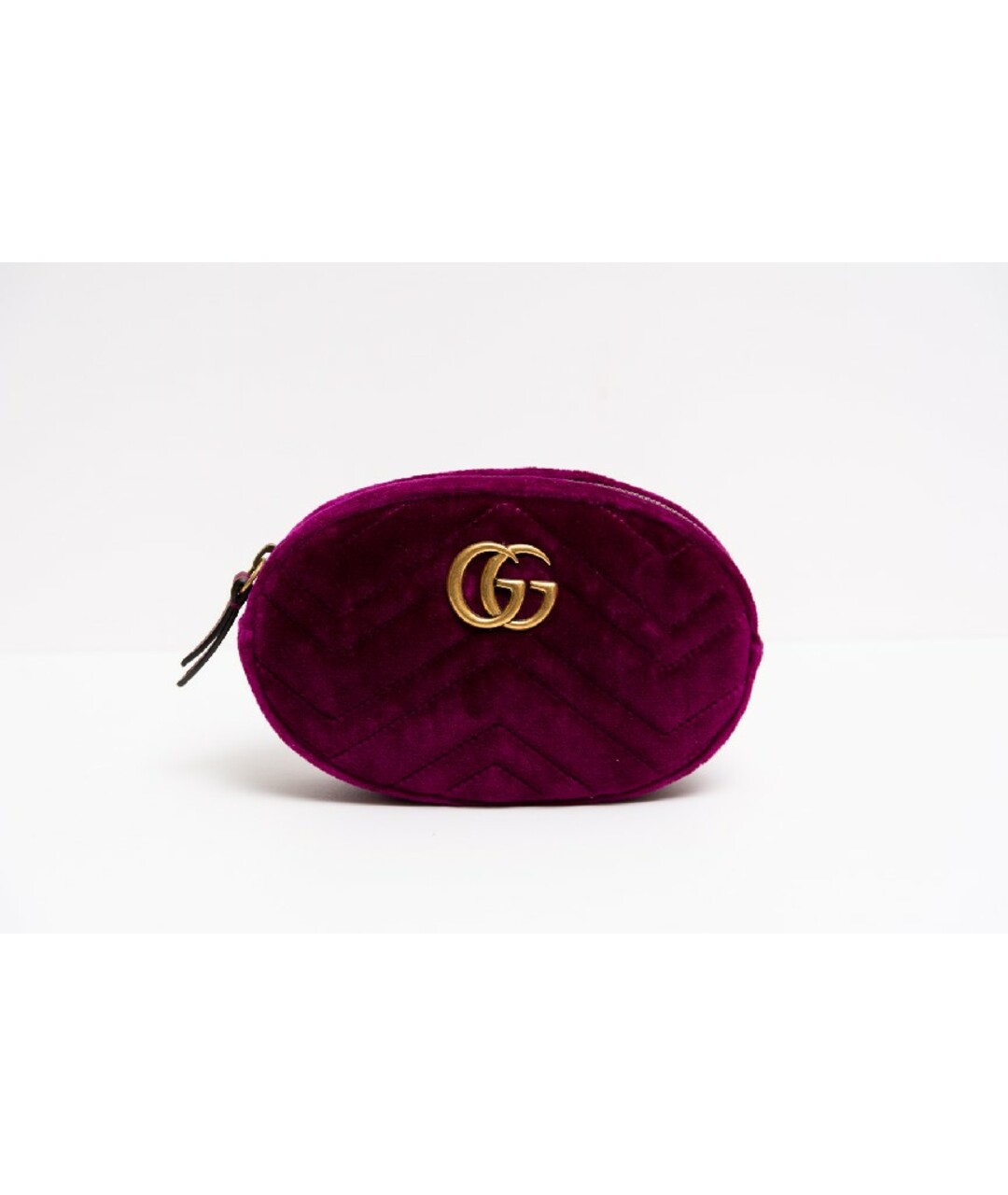 GUCCI Фуксия бархатная сумка тоут, фото 4