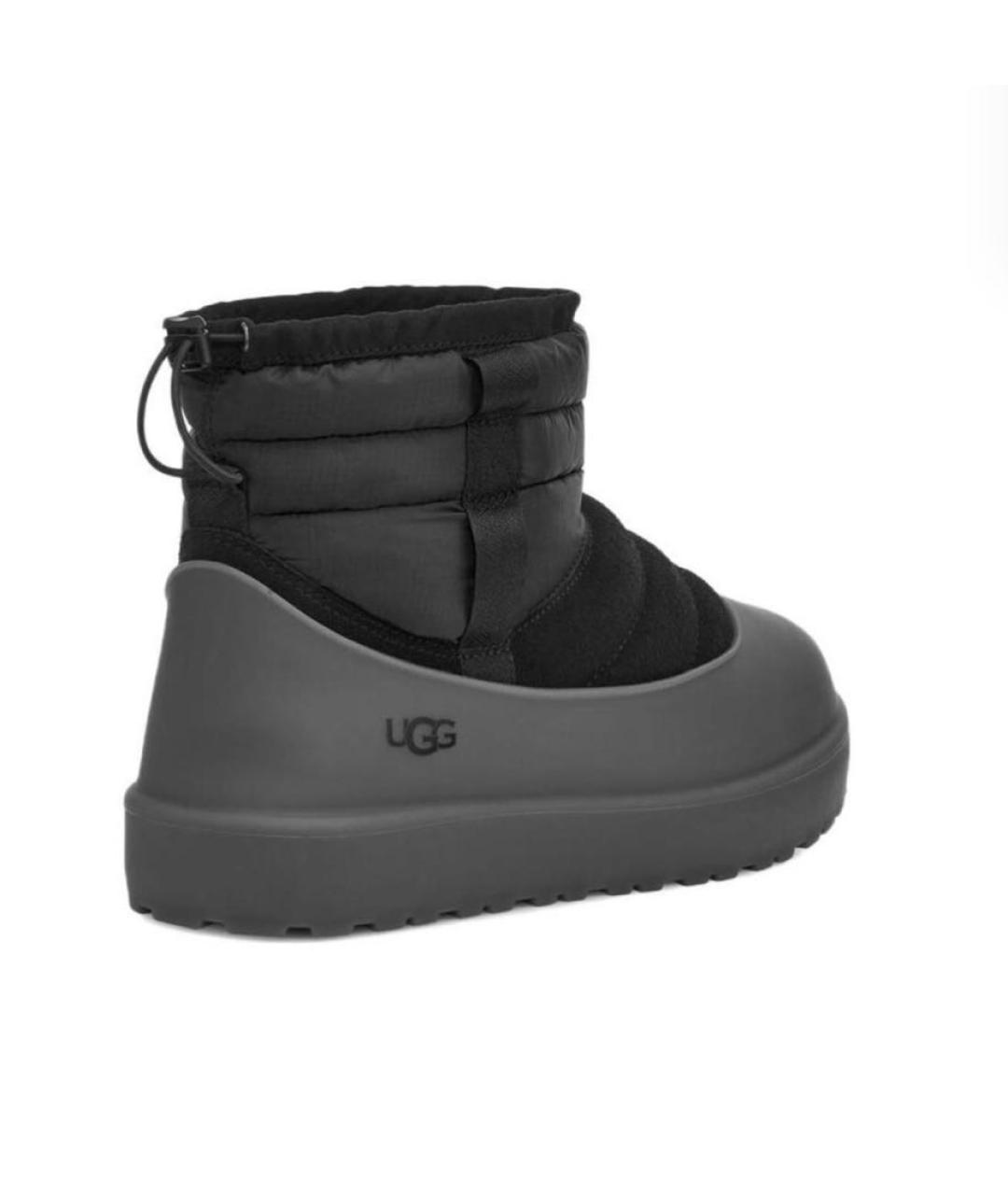 UGG AUSTRALIA Черные замшевые сапоги, фото 3