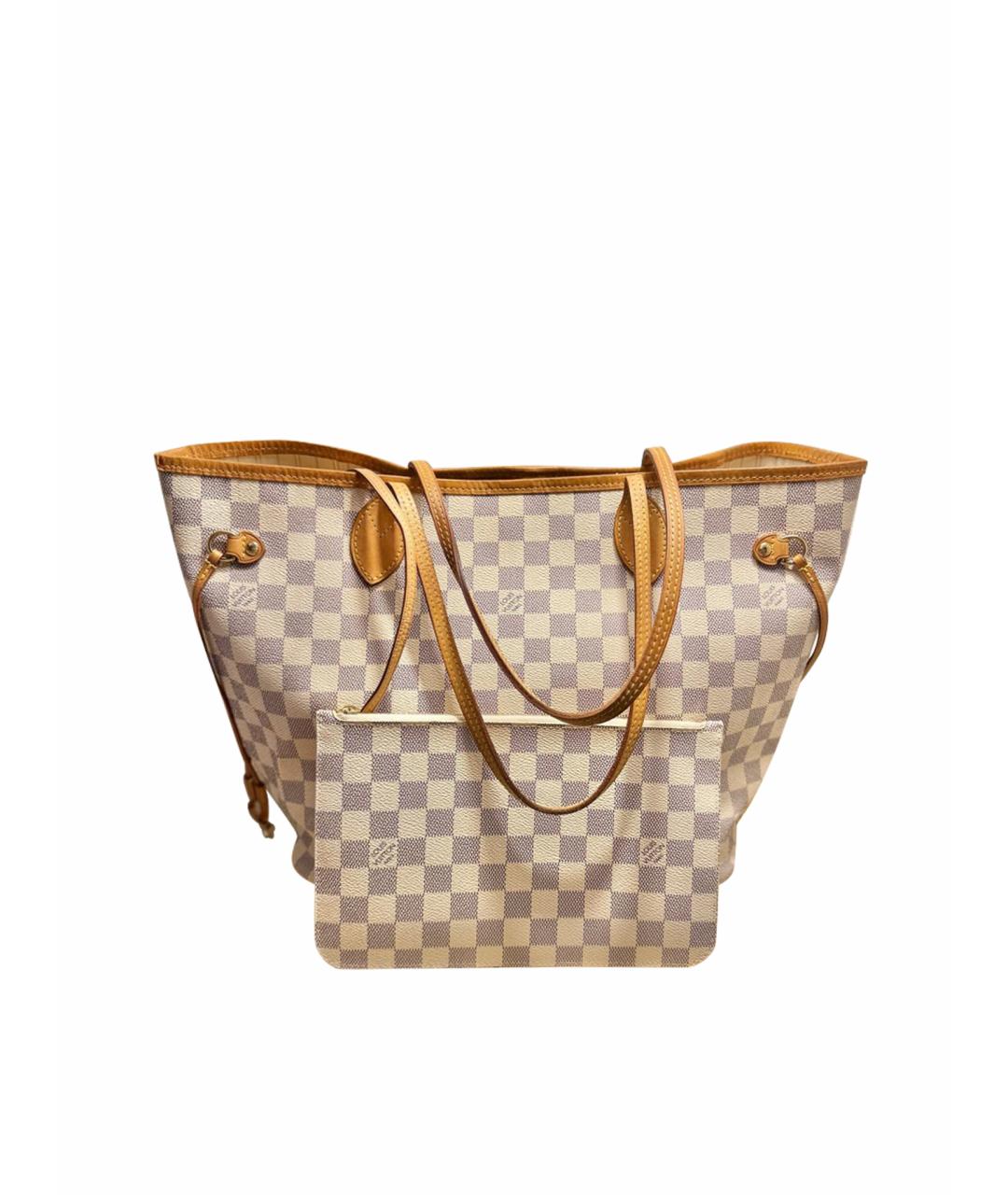 LOUIS VUITTON Белая сумка тоут, фото 1