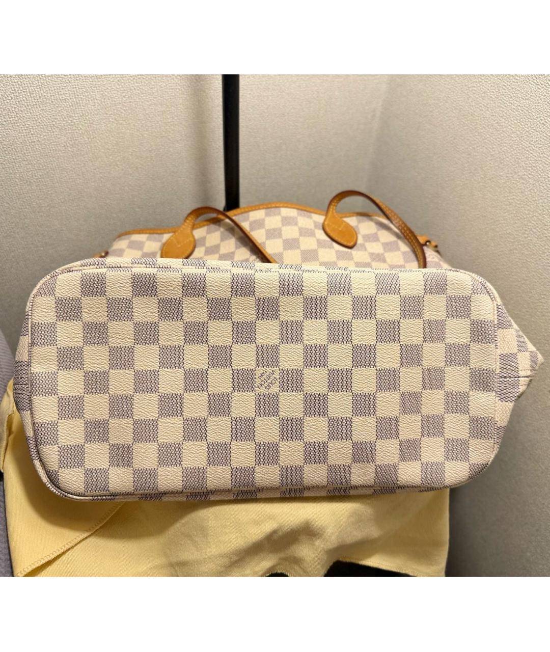 LOUIS VUITTON Белая сумка тоут, фото 8