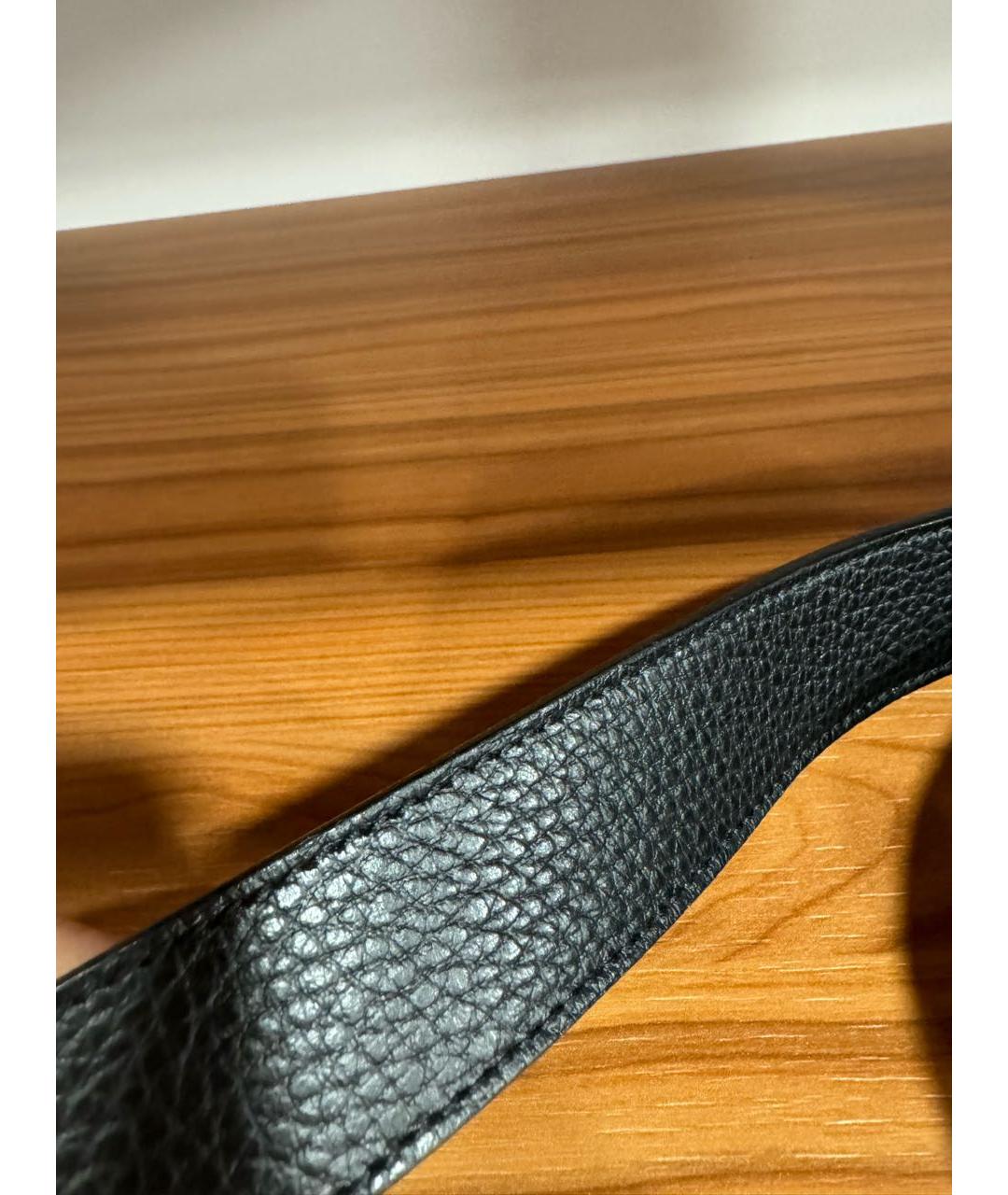 GUCCI Зеленый кожаный ремень, фото 4