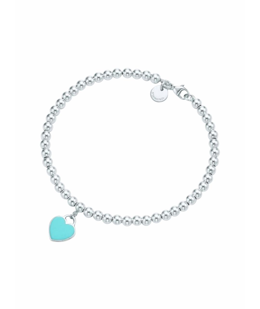 TIFFANY&CO Бирюзовый серебряный браслет, фото 1