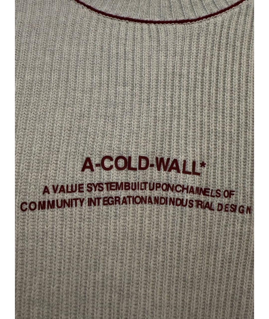 A-COLD-WALL* Бежевый хлопковый джемпер / свитер, фото 3