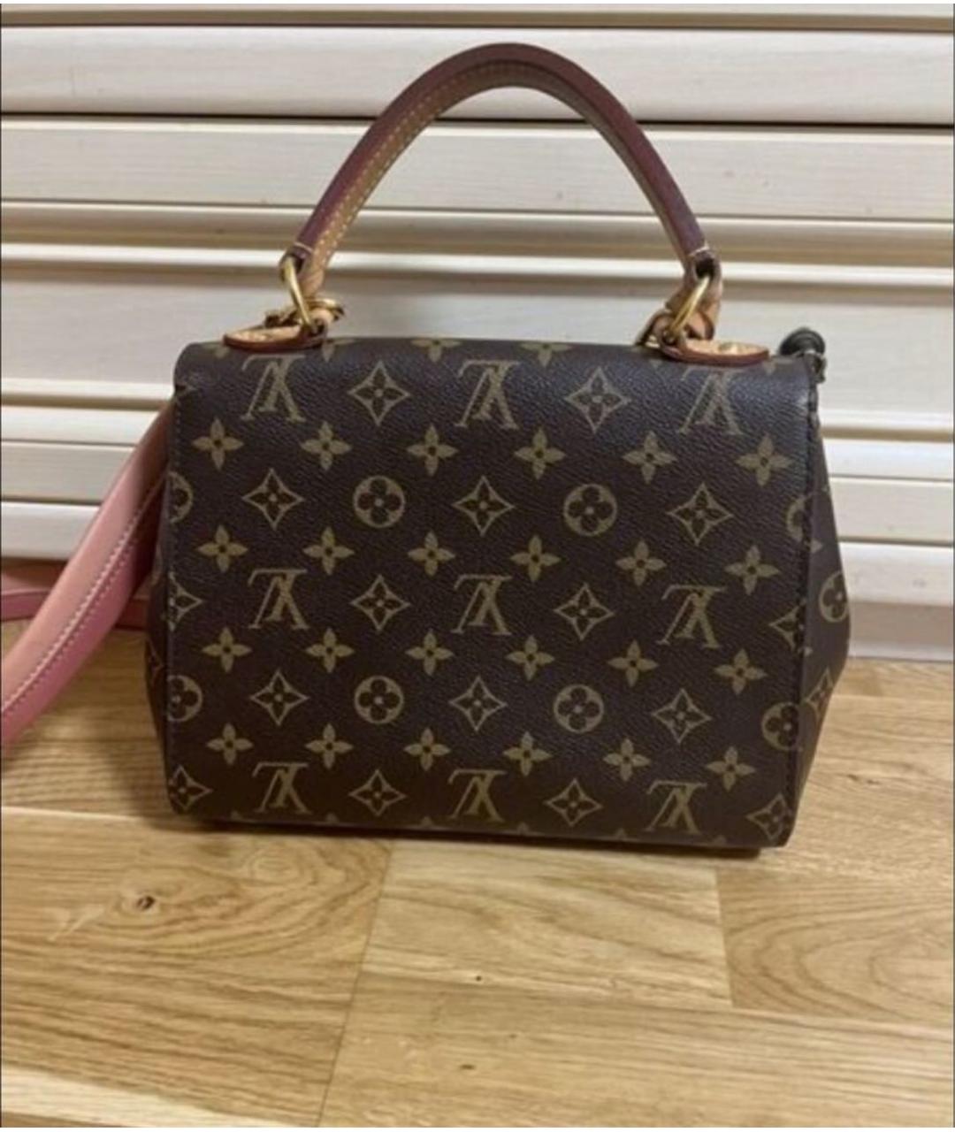 LOUIS VUITTON Коричневая сумка с короткими ручками, фото 2